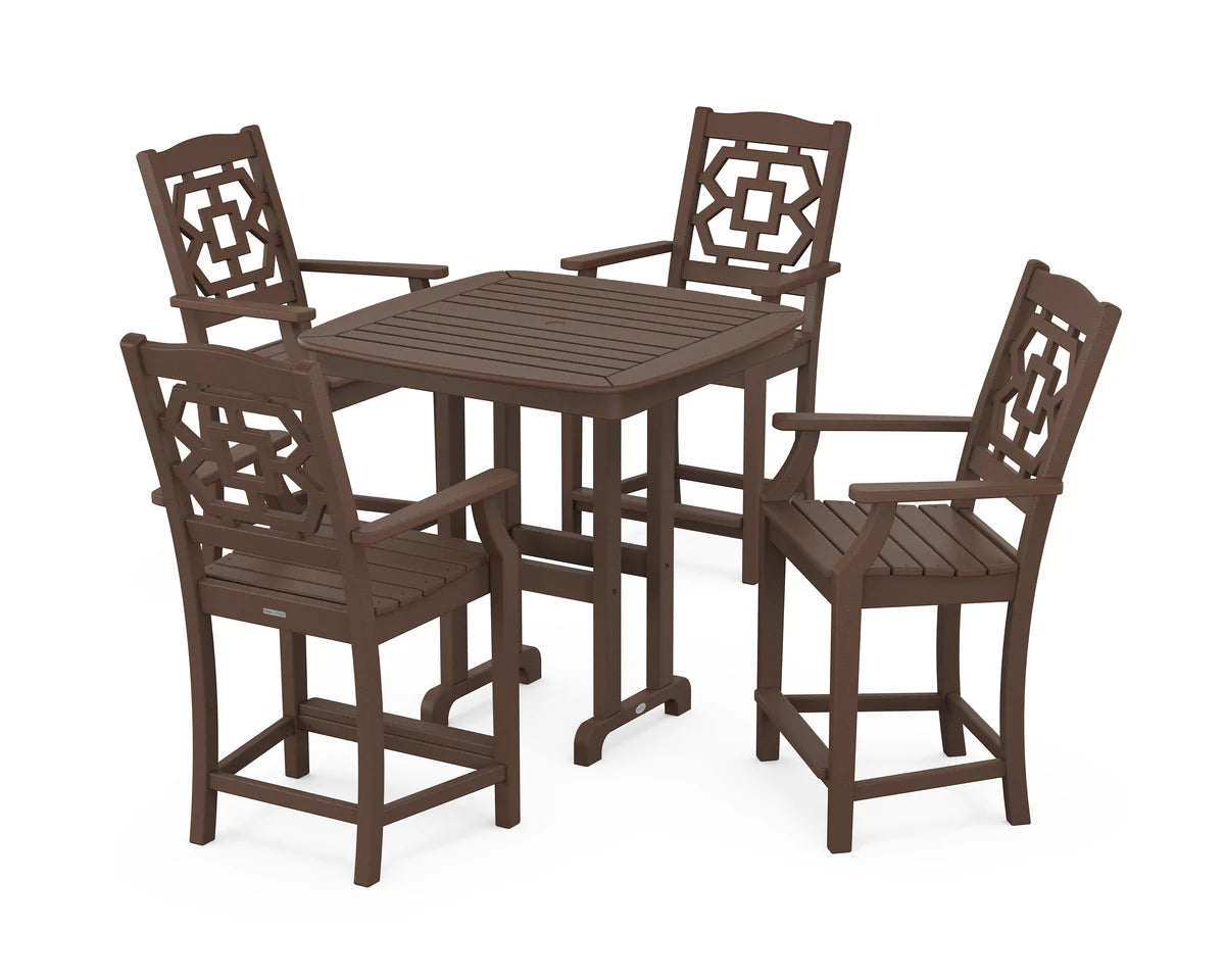 Chinoiserie 5-Piece Counter Set