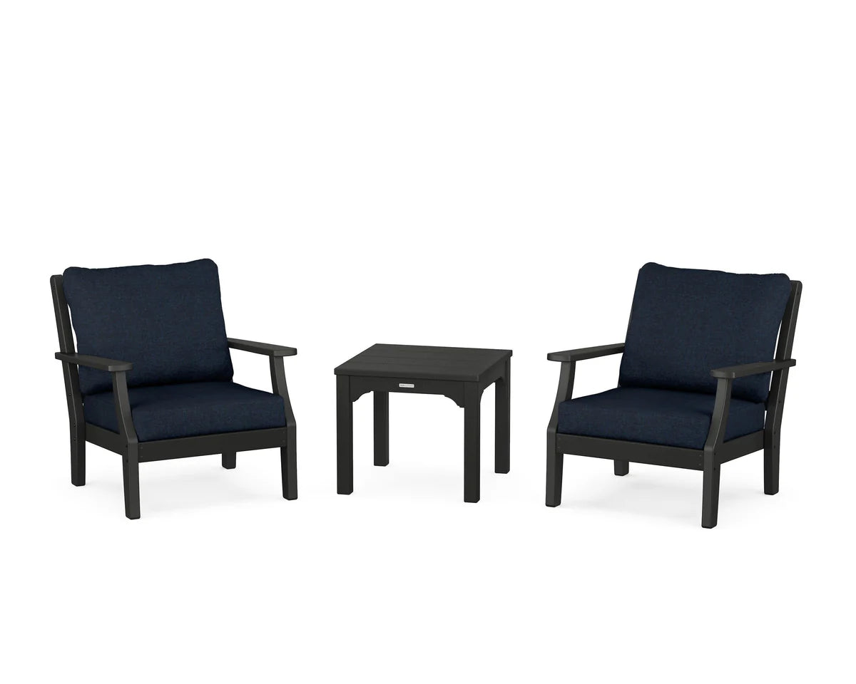 Chinoiserie 3-Piece Deep Seating Set