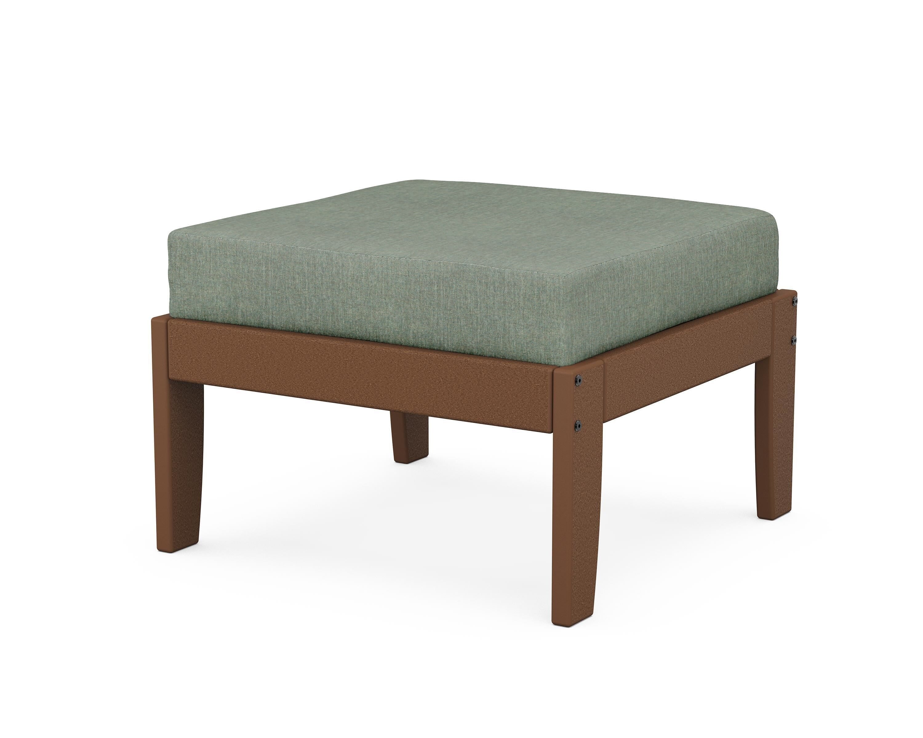 Unbranded Modular Ottoman - Classic in Teak / Cast Sage