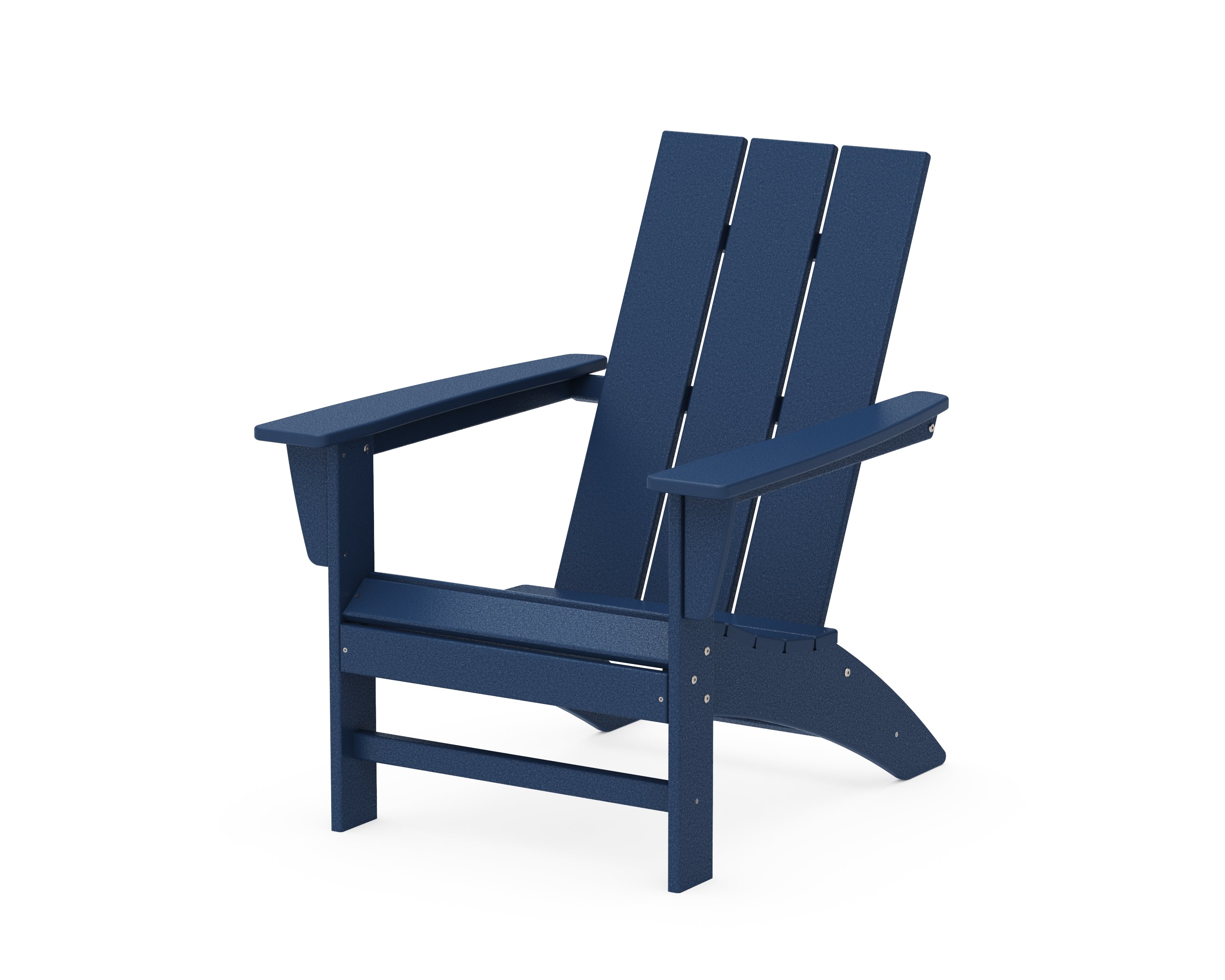 POLYWOOD® Modern Adirondack Chair in Navy