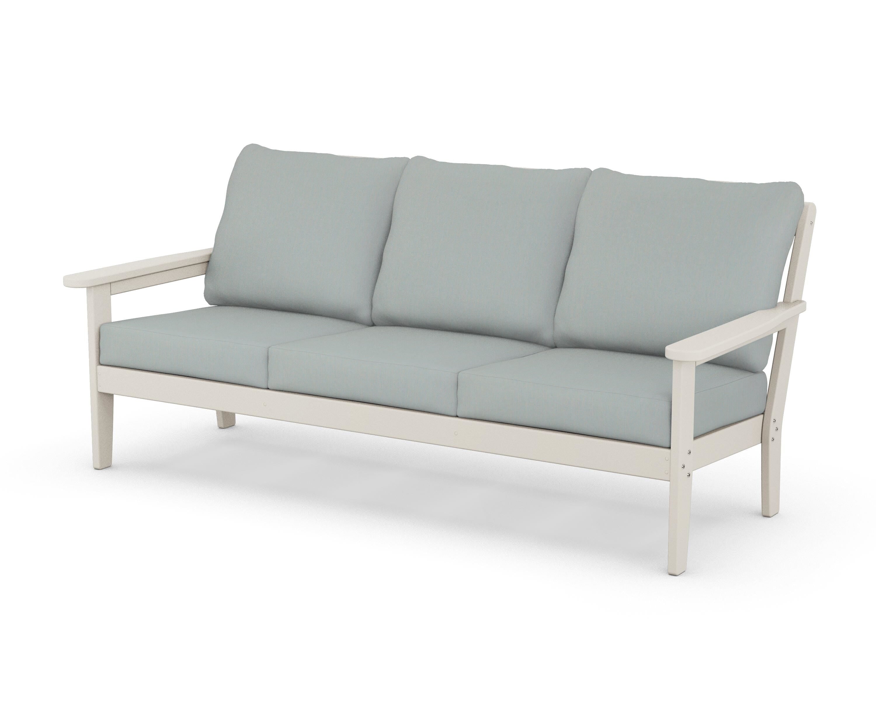 Country Living Cottage Deep Seating Sofa in Sand / Spa
