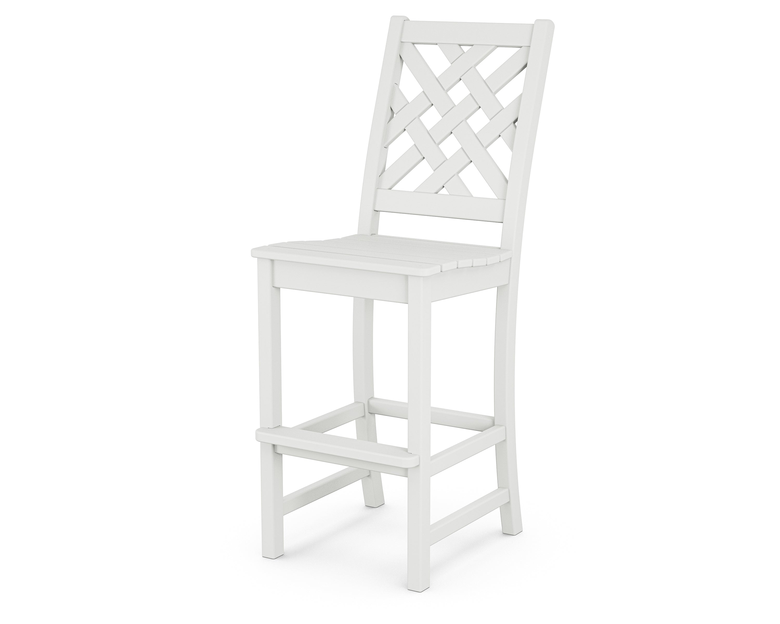 Country Living Wovendale Bar Side Chair in White