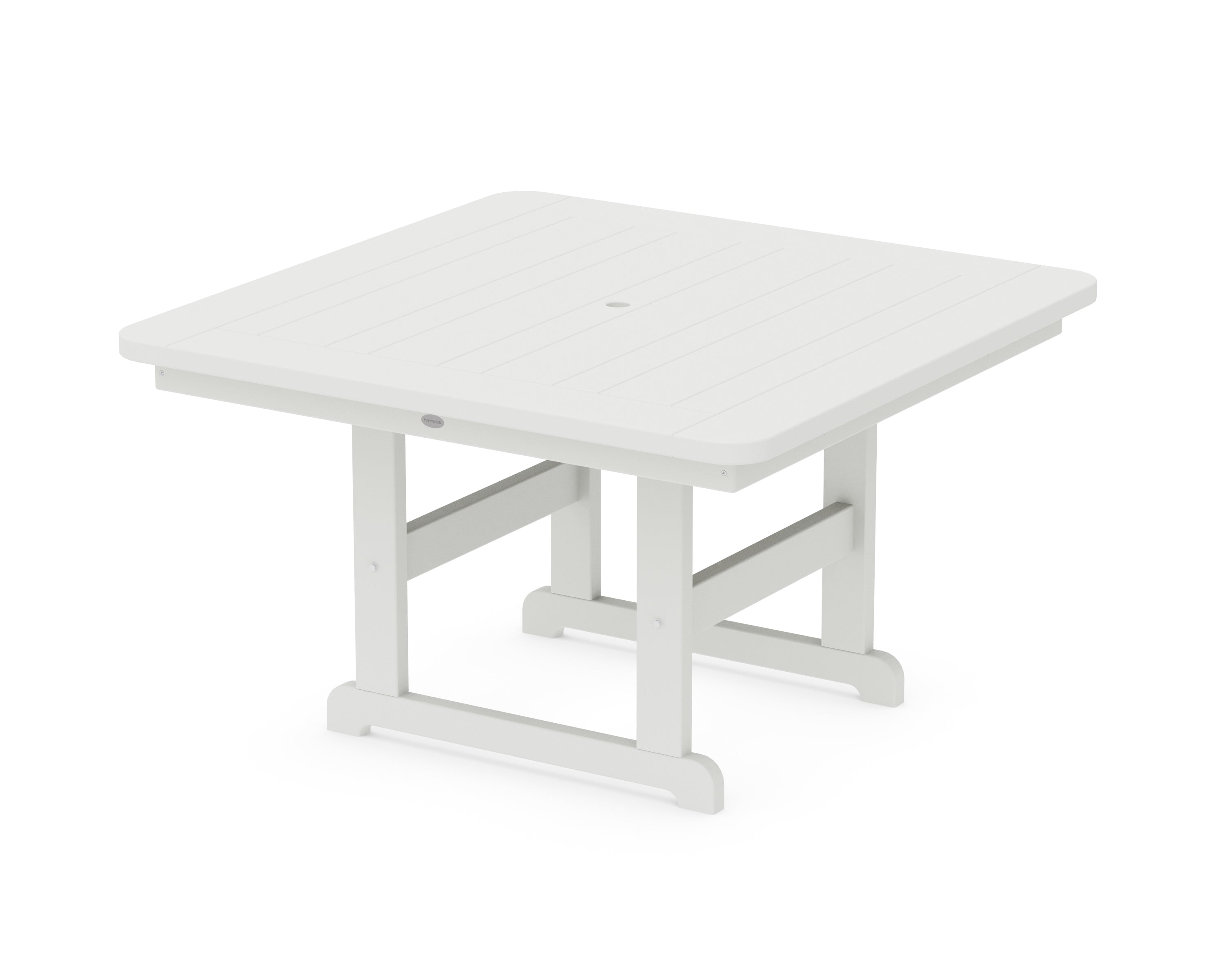 POLYWOOD® Park 48" Square Table in White