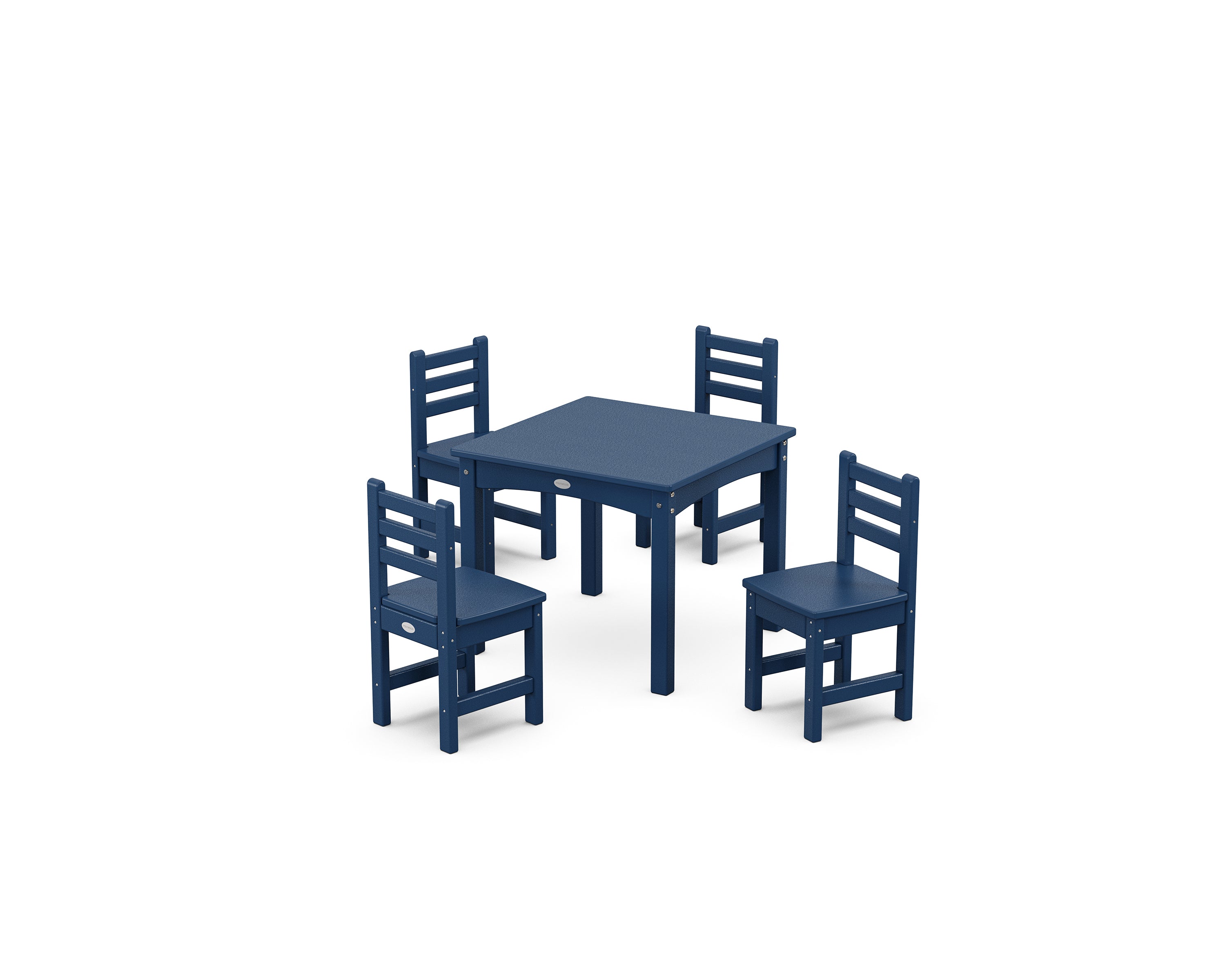 POLYWOOD® Lakeside Toddler 5-Piece Dining Set in Navy