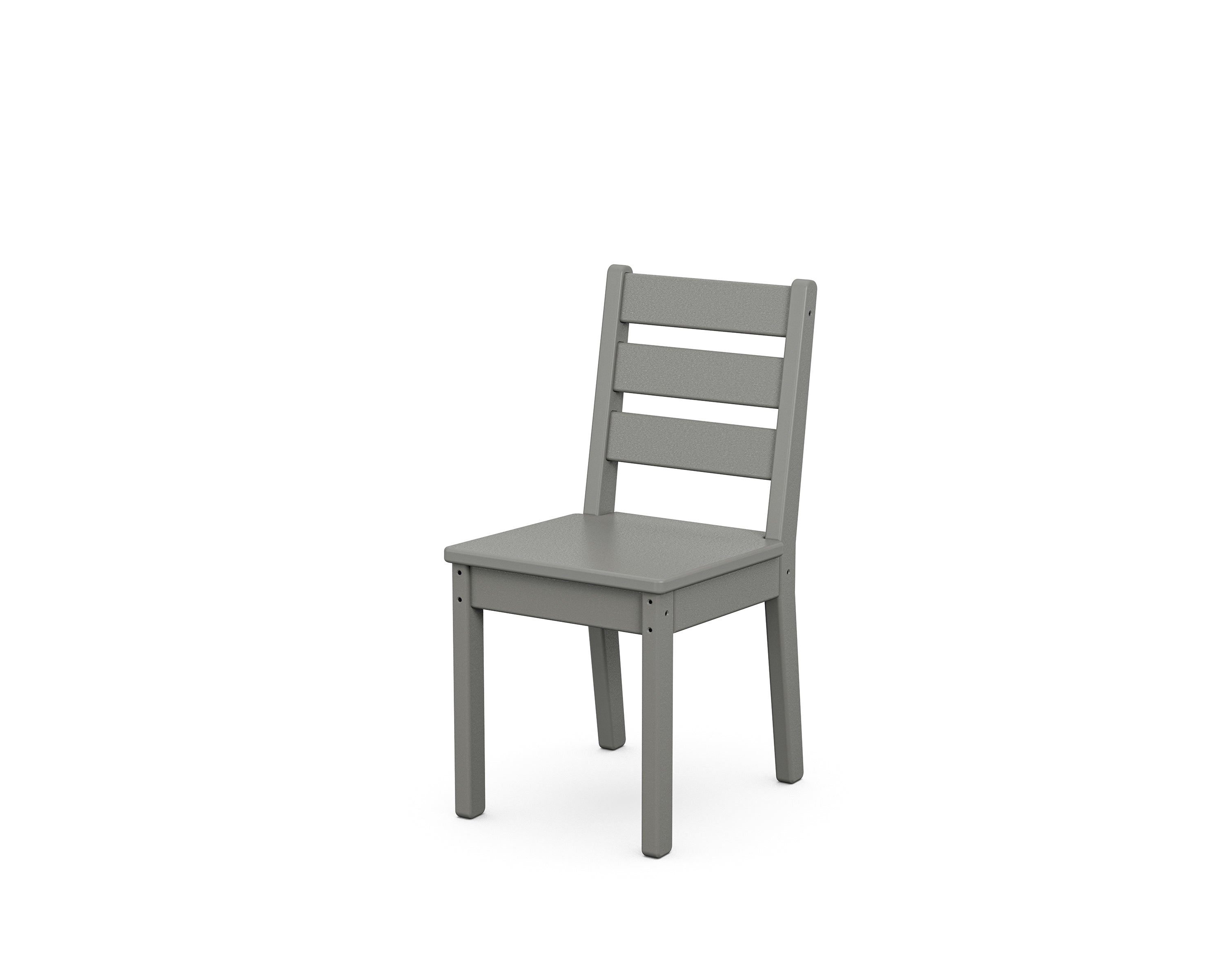 POLYWOOD® Kids Lakeside Dining Chair in Slate Grey