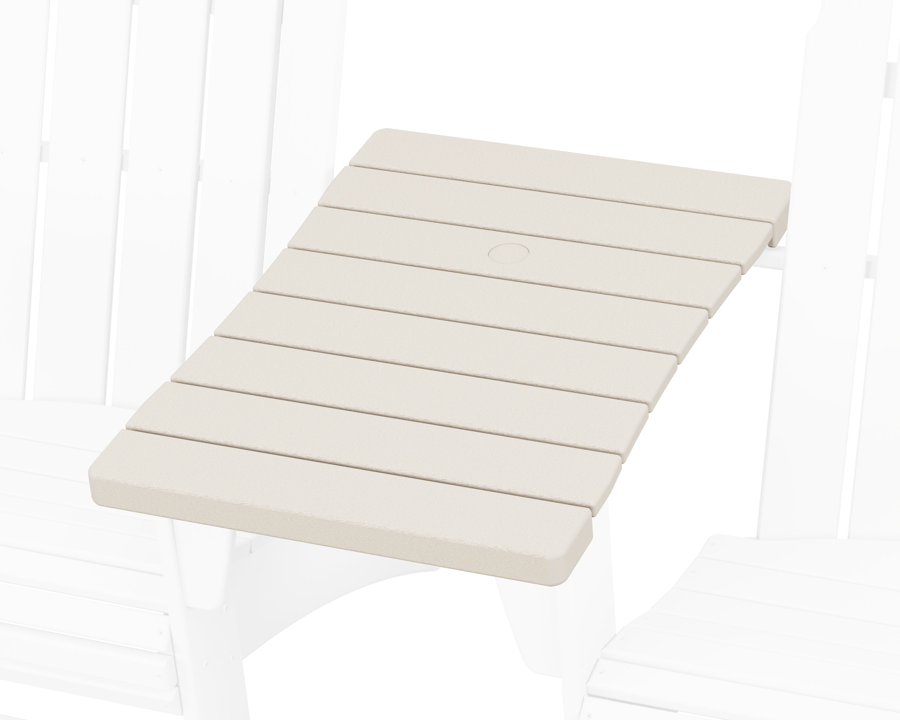 POLYWOOD® 600 Series Straight Adirondack Connecting Table in Sand