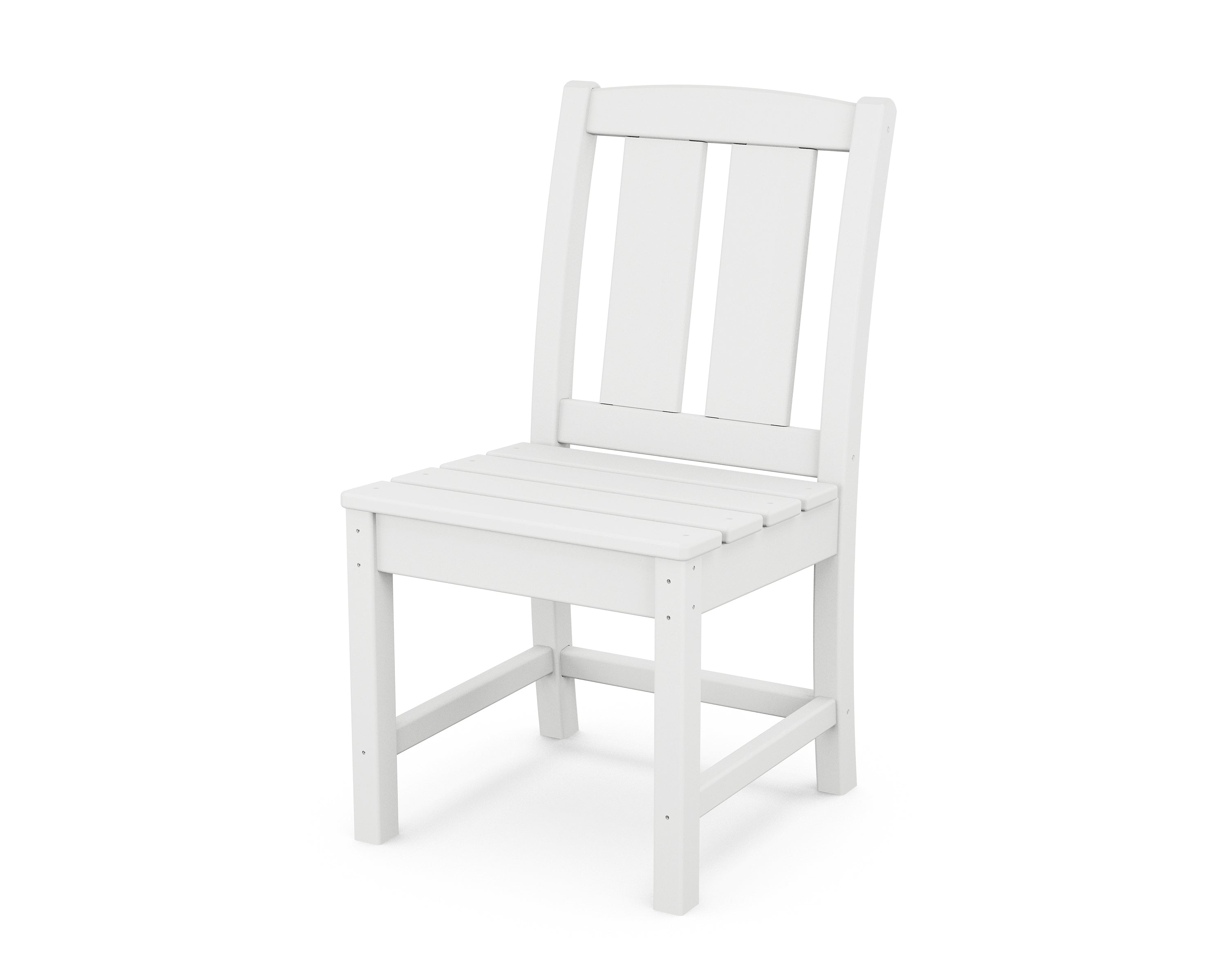 POLYWOOD® Mission Dining Side Chair in White