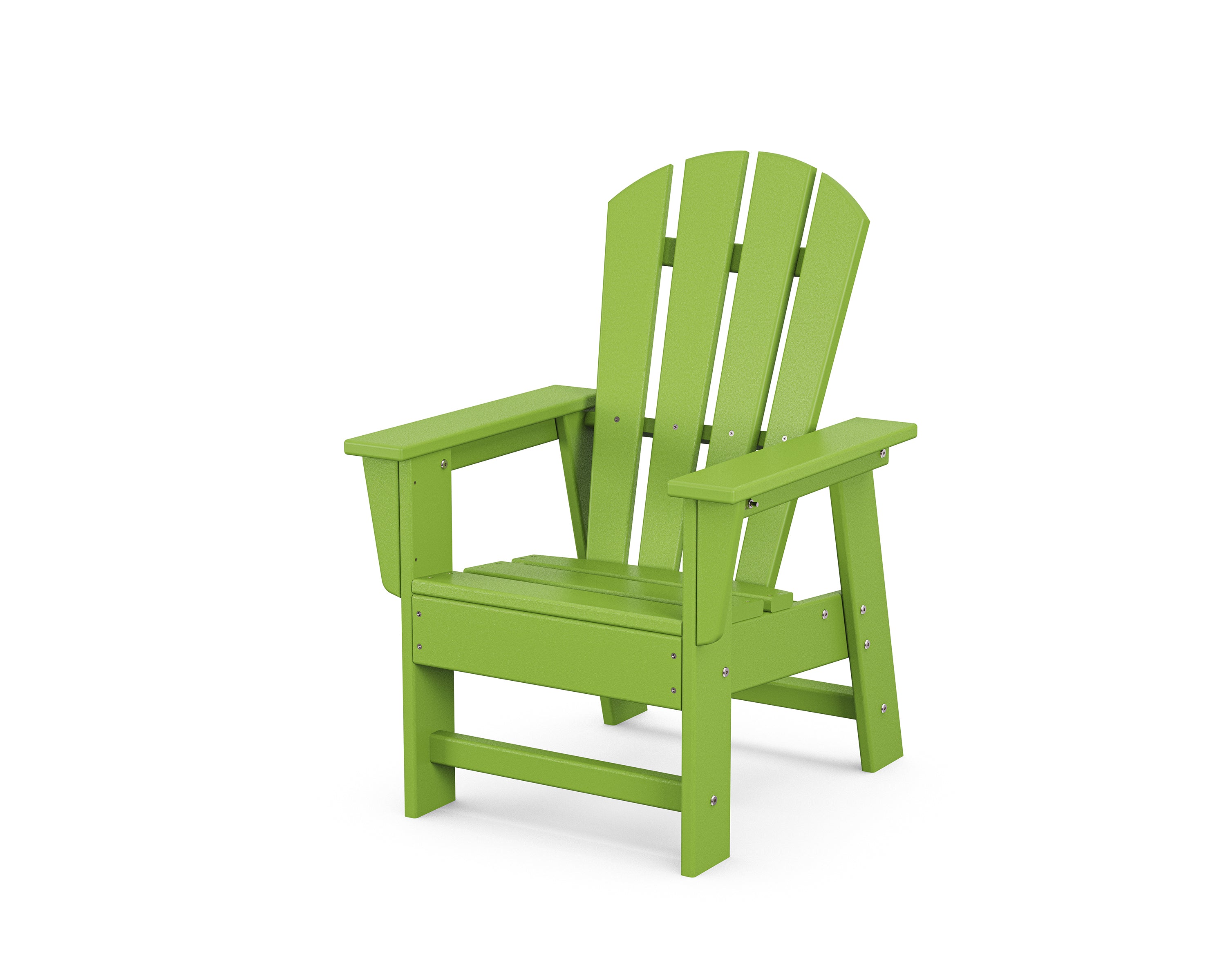 POLYWOOD® Kids Adirondack Chair in Lime