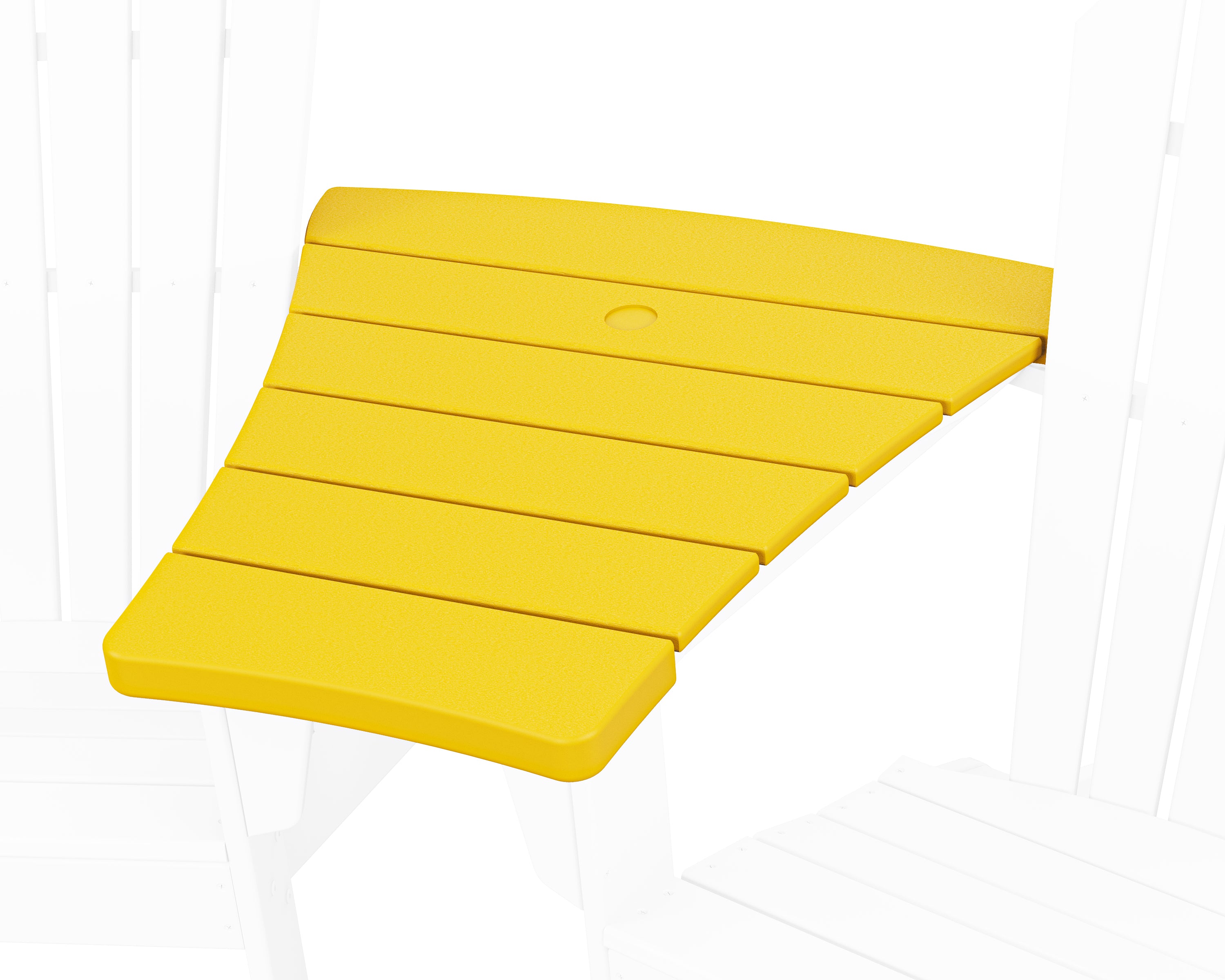 POLYWOOD® Angled Adirondack Connecting Table in Lemon