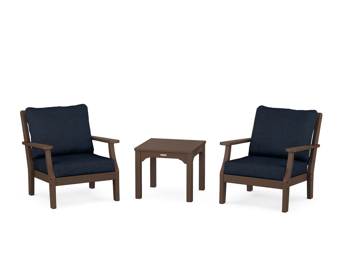 Chinoiserie 3-Piece Deep Seating Set