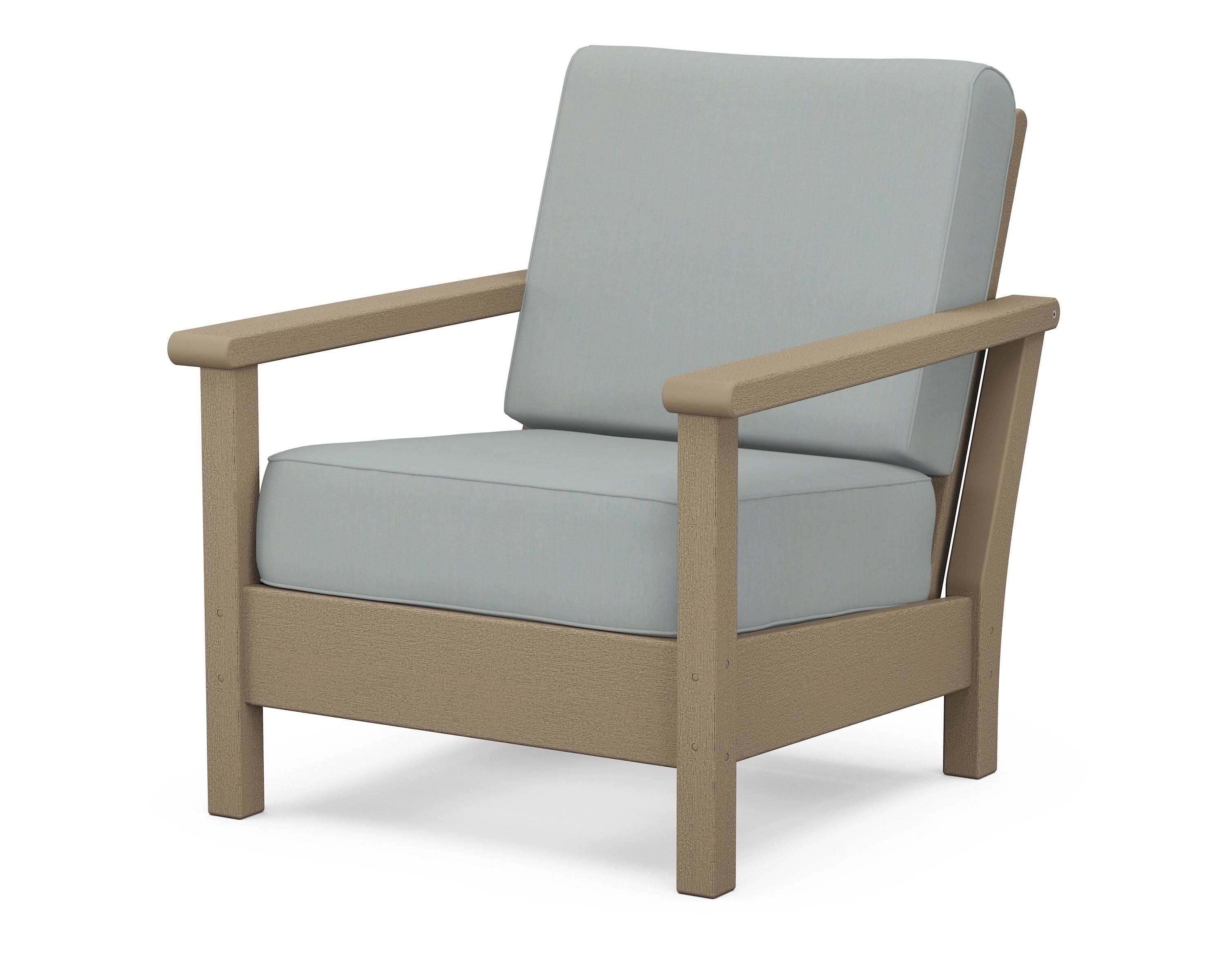 POLYWOOD® Harbour Deep Seating Chair in Vintage Sahara / Spa