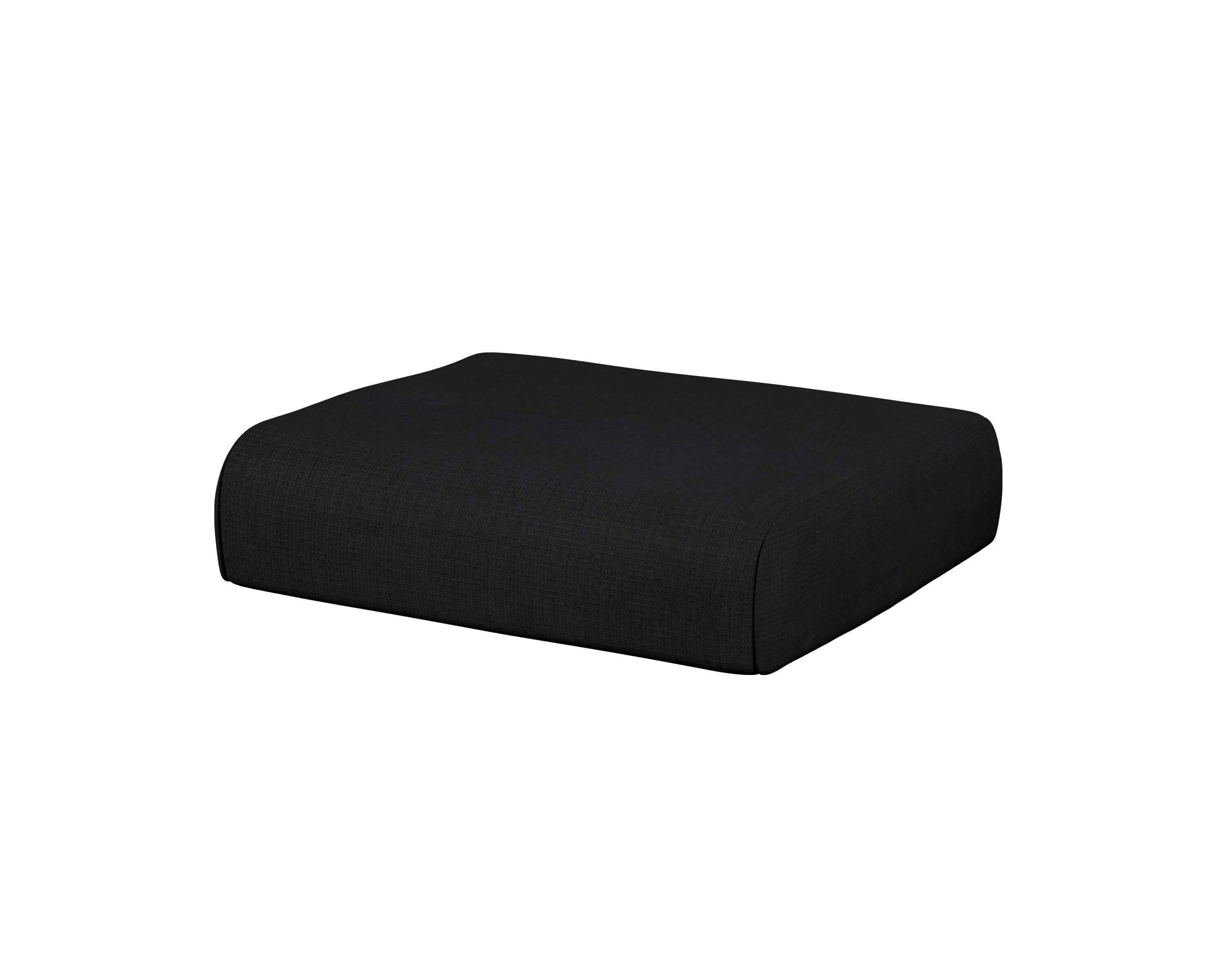 POLYWOOD® Club Ottoman Cushion in Midnight Linen