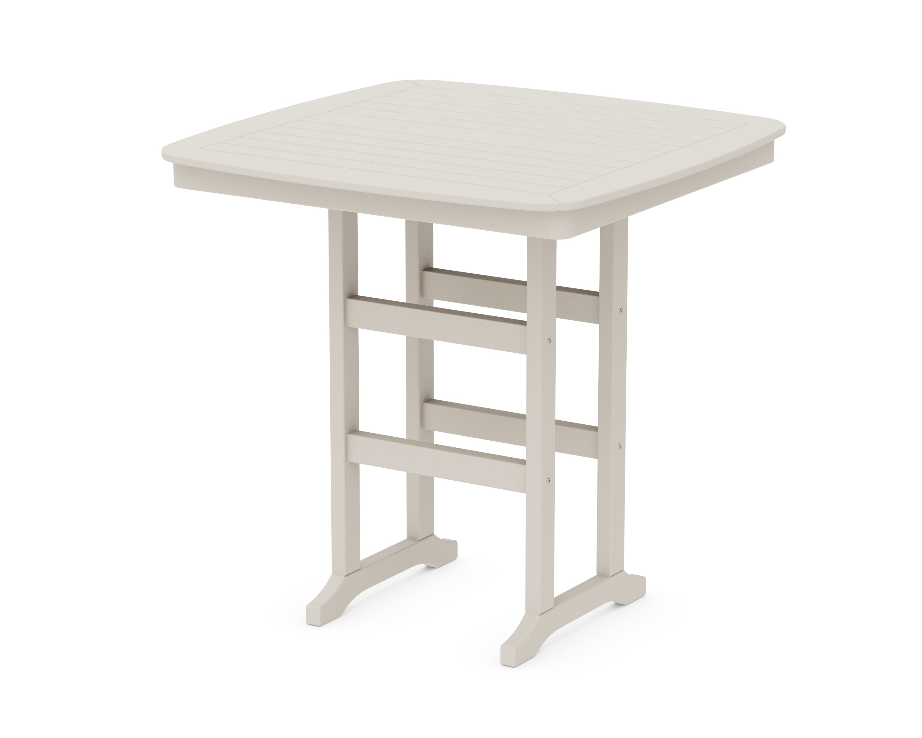 POLYWOOD® Nautical 44" Bar Table in Sand
