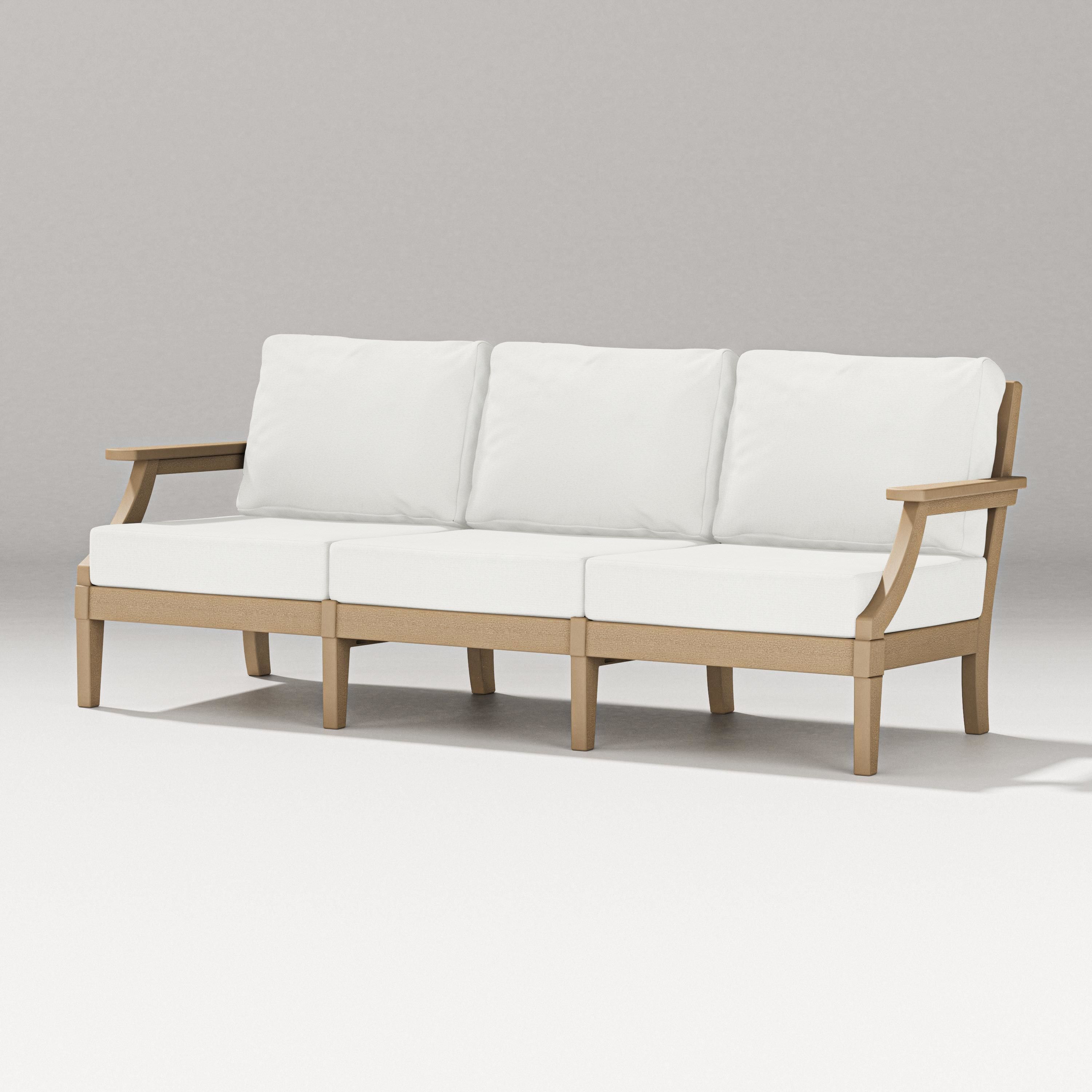 PW Designer Series Estate Sofa in Vintage Sahara / Natural Linen