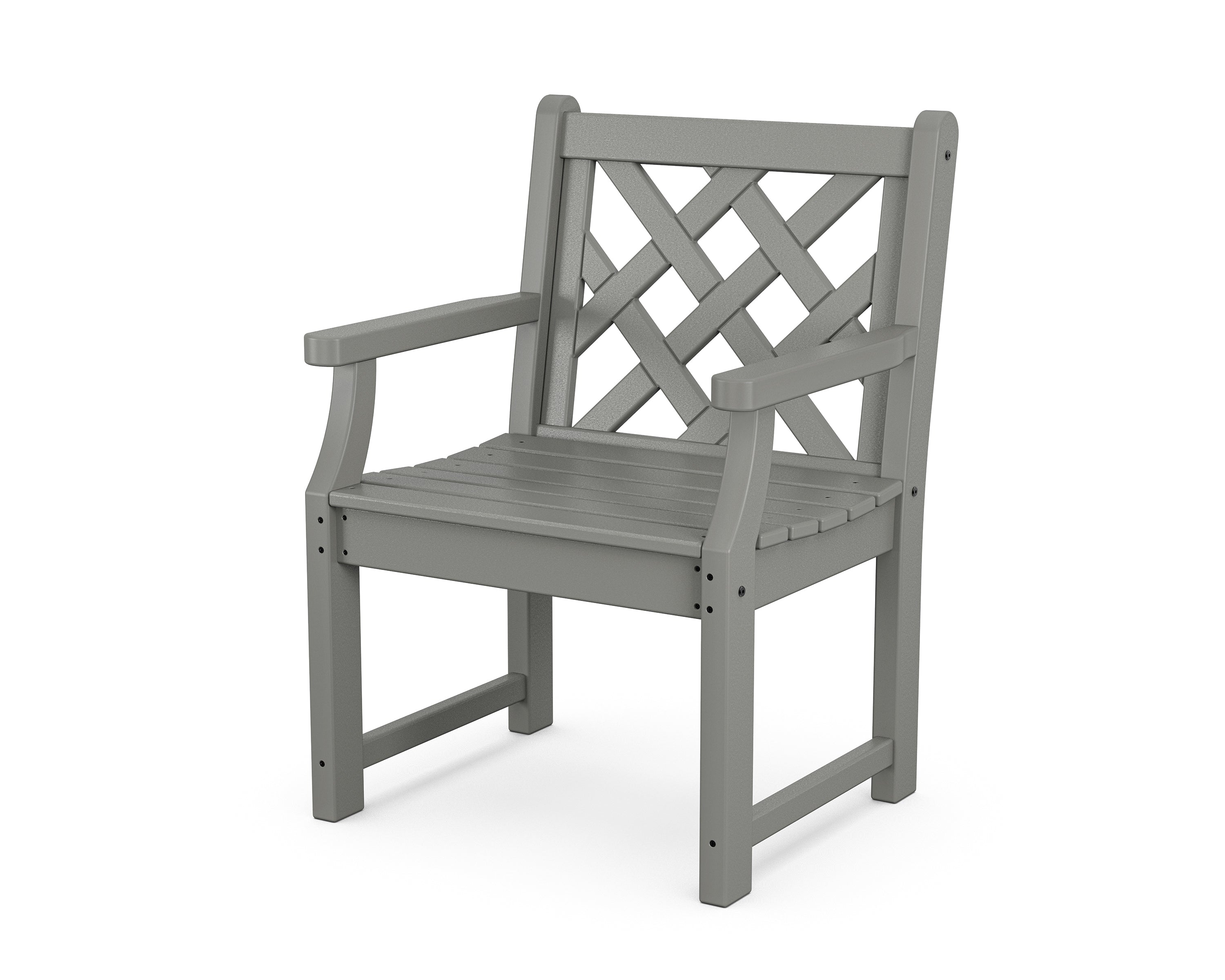 Country Living Wovendale Garden Arm Chair in Slate Grey
