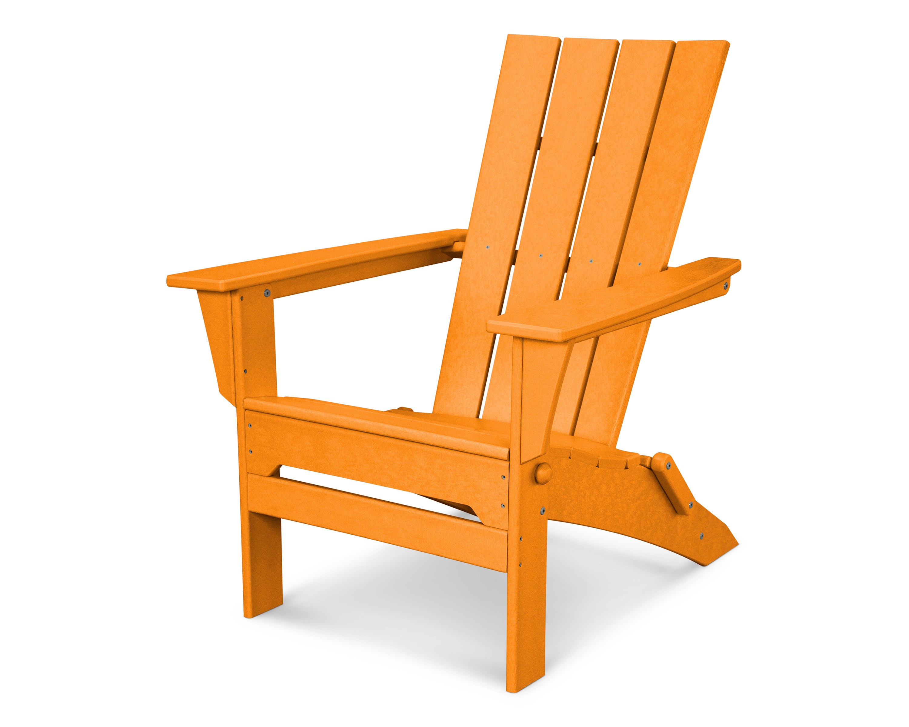 POLYWOOD® Quattro Folding Adirondack in Tangerine