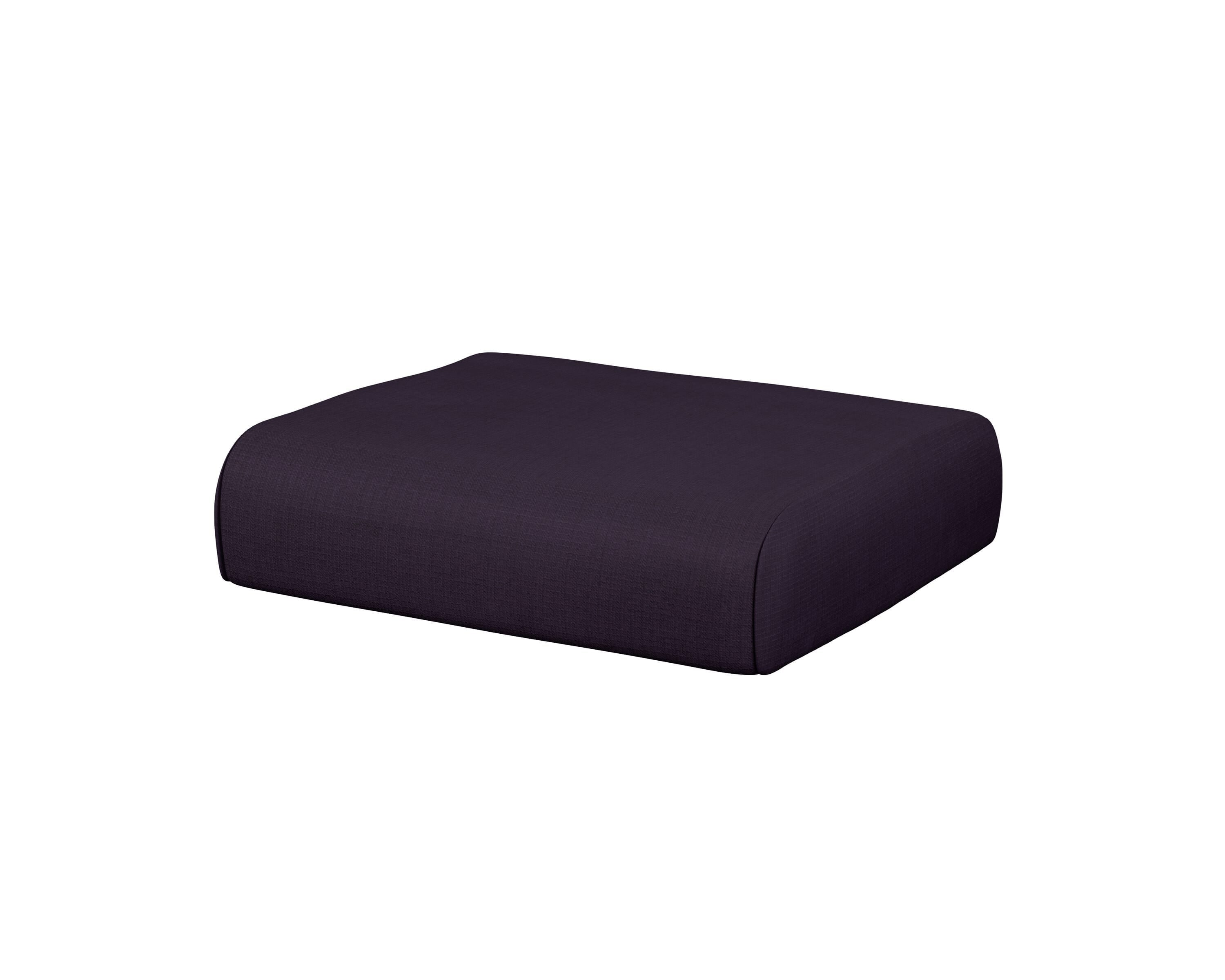 POLYWOOD® Club Ottoman Cushion in Navy Linen