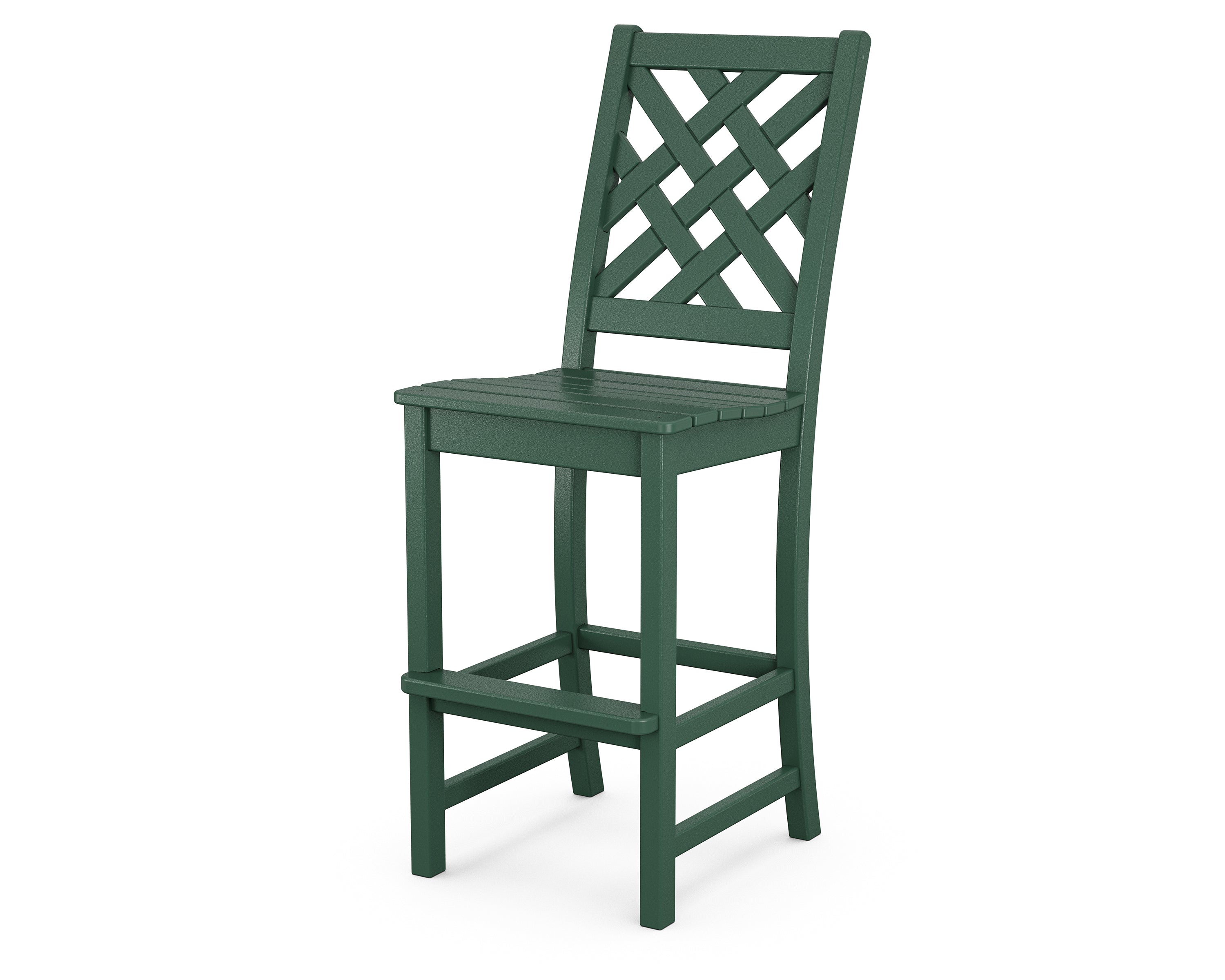 Country Living Wovendale Bar Side Chair in Green