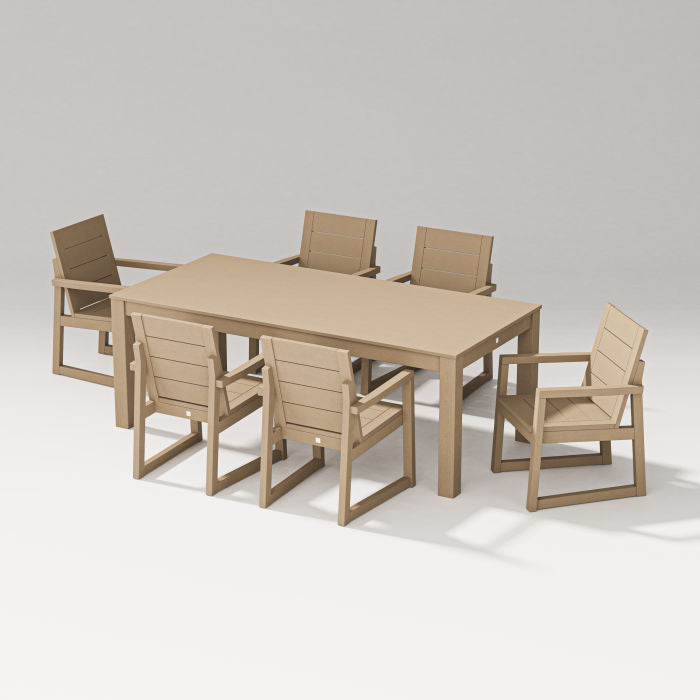 Elevate 7-piece Parsons Table Dining Set