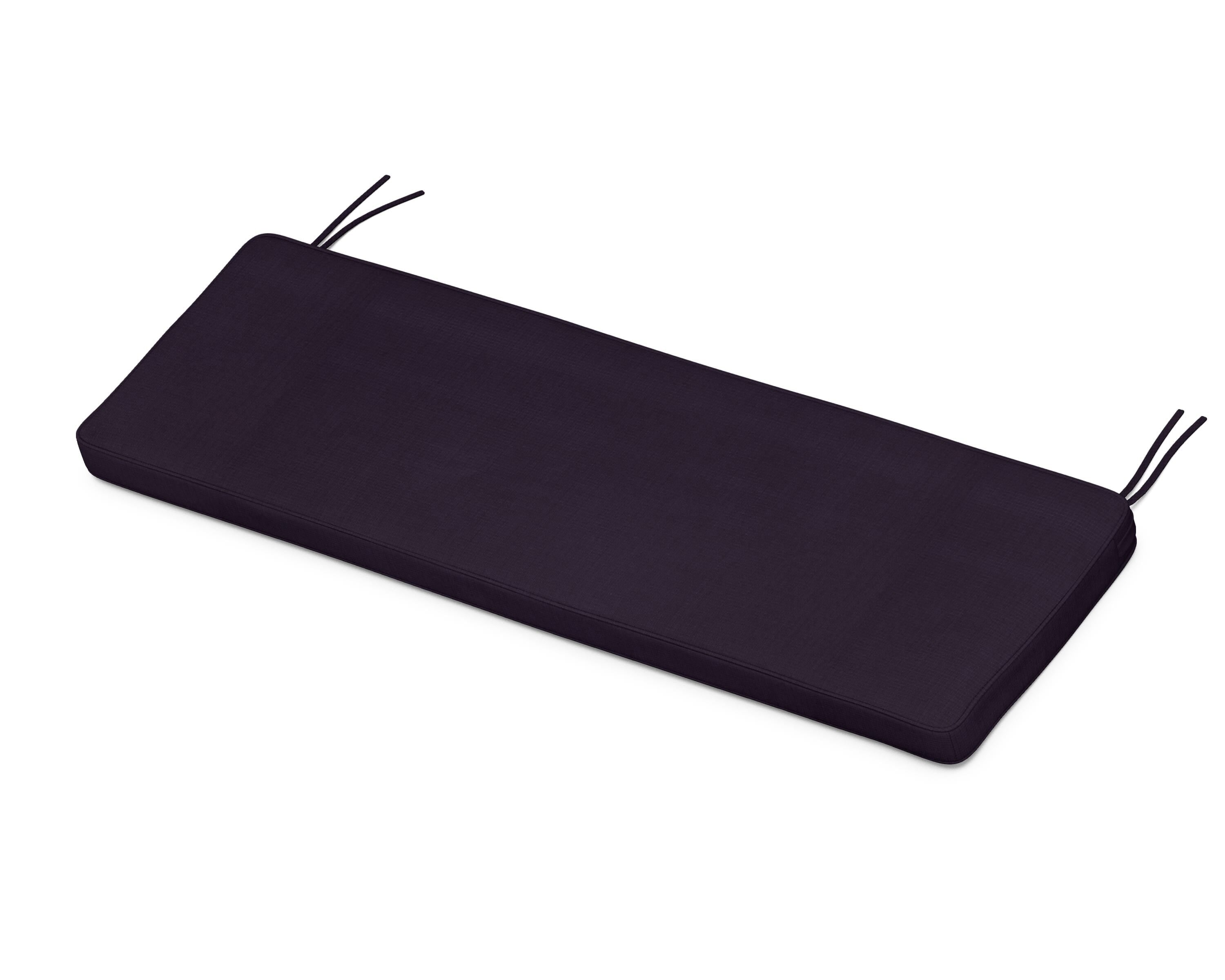 Martha Stewart by POLYWOOD® Chinoiserie Bench Seat Cushion in Navy Linen