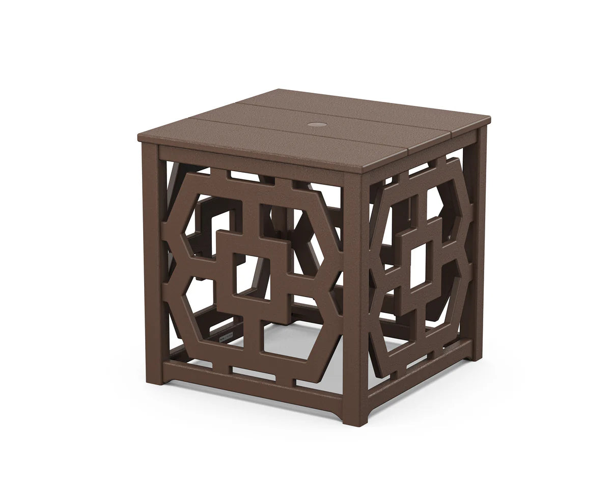 Chinoiserie Umbrella Stand Accent Table