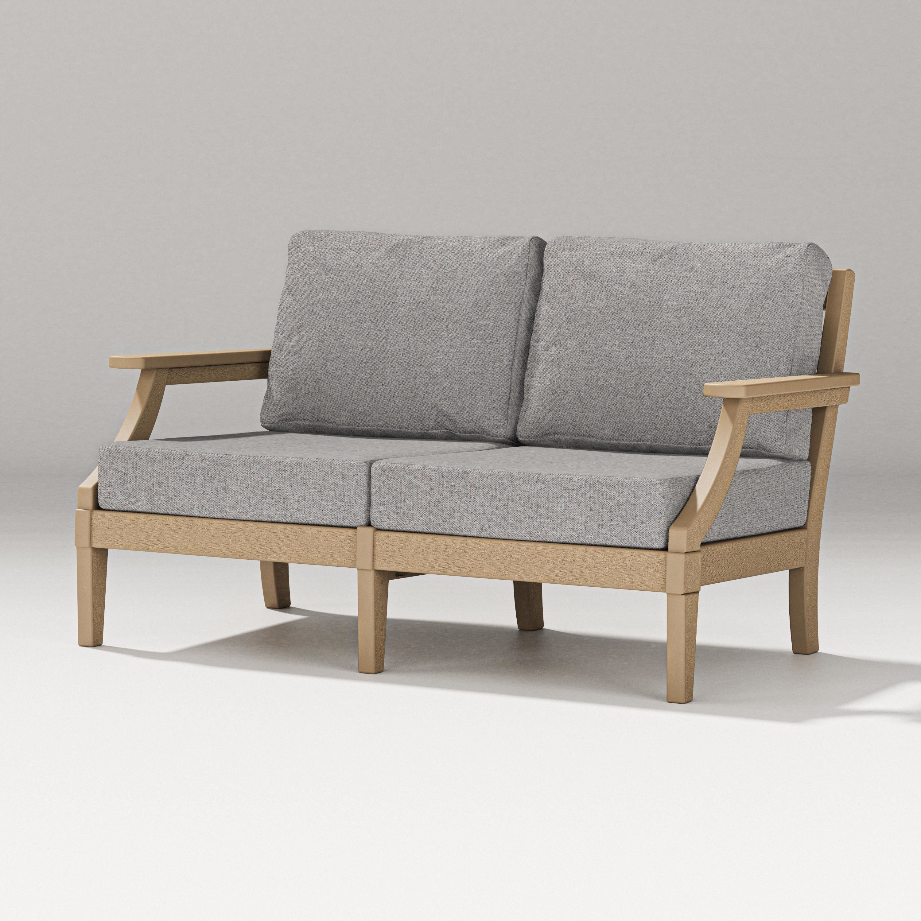 PW Designer Series Estate Loveseat in Vintage Sahara / Grey Mist