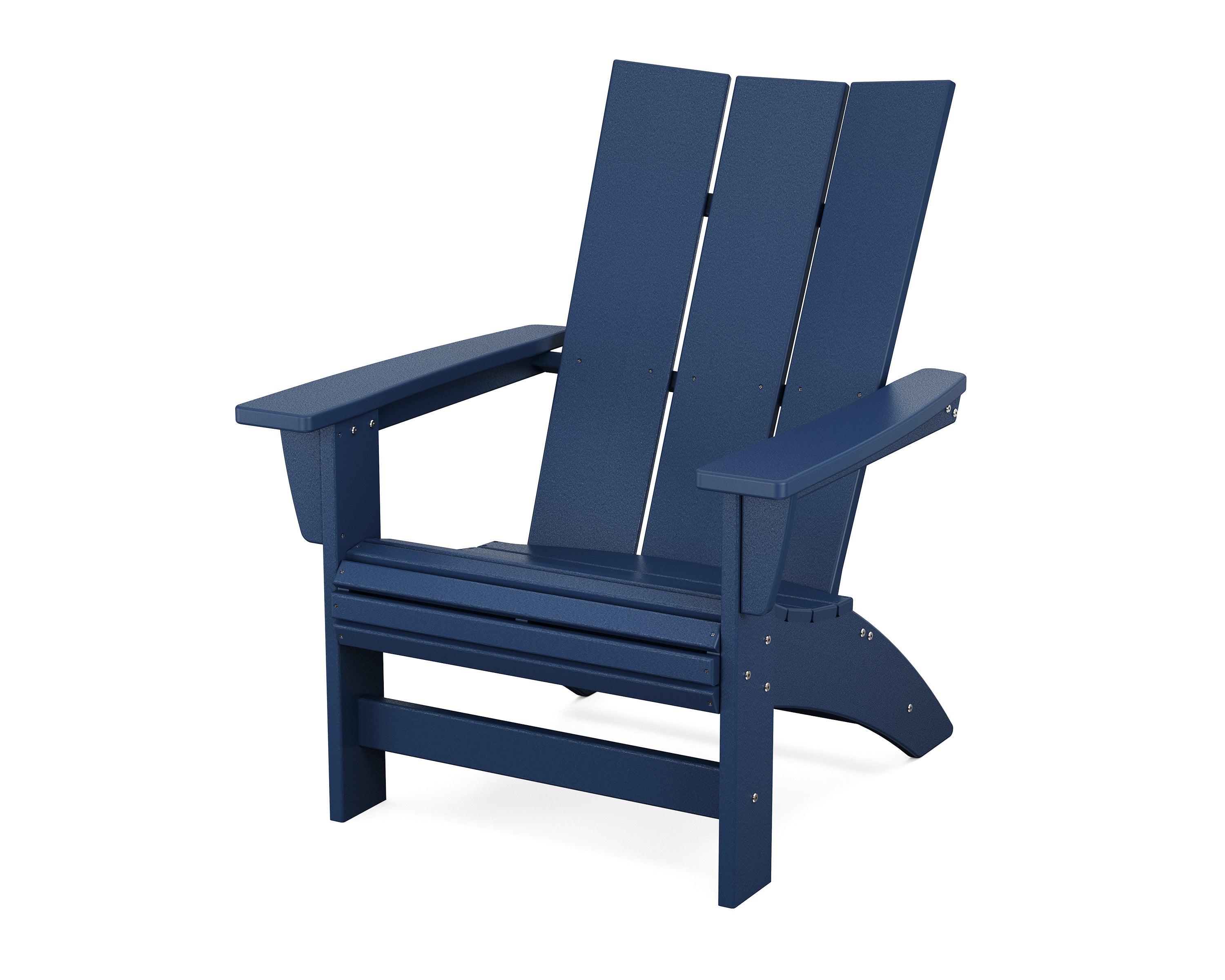 POLYWOOD® Modern Grand Adirondack Chair in Navy