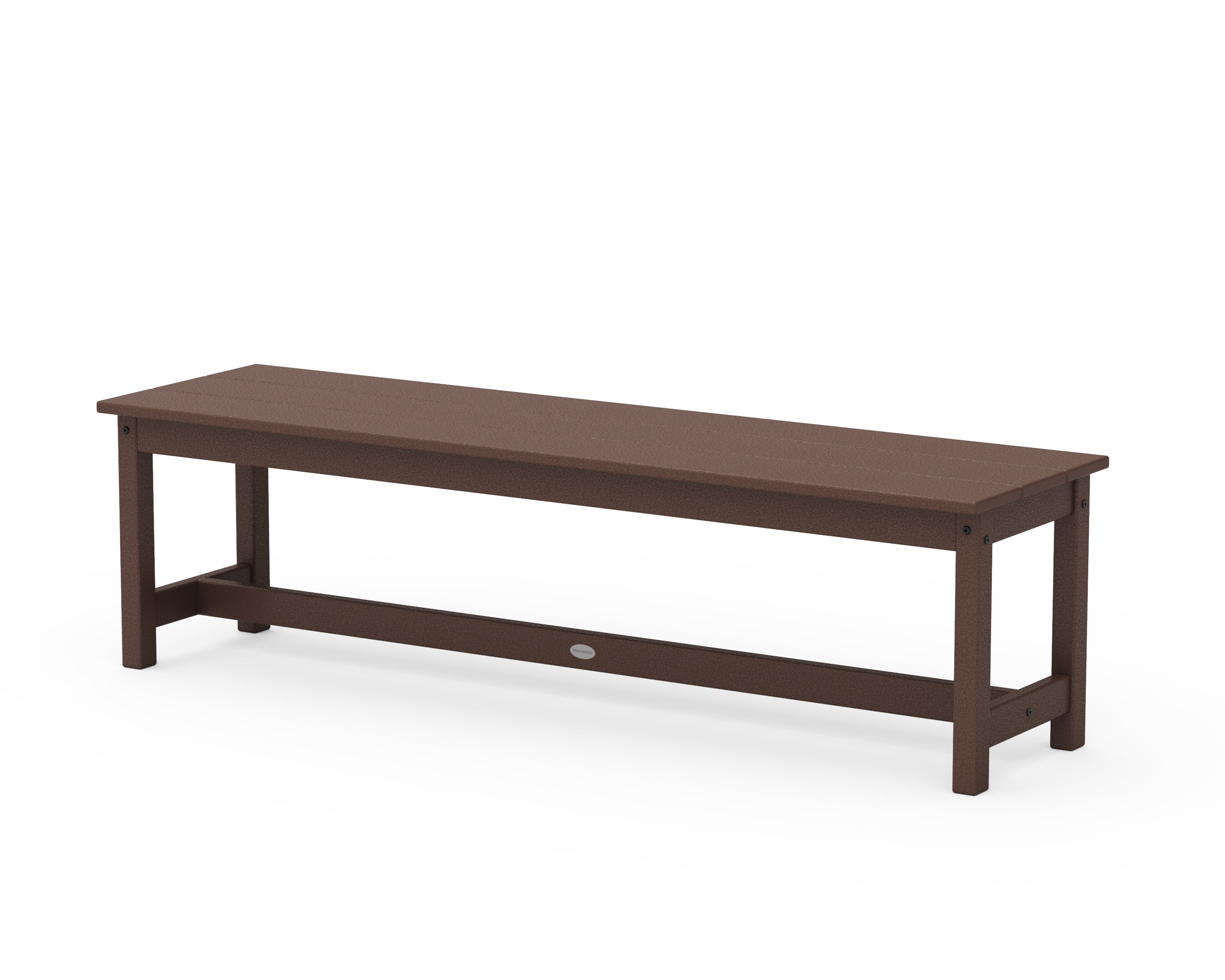POLYWOOD® 60" Planter Bench in Mahogany