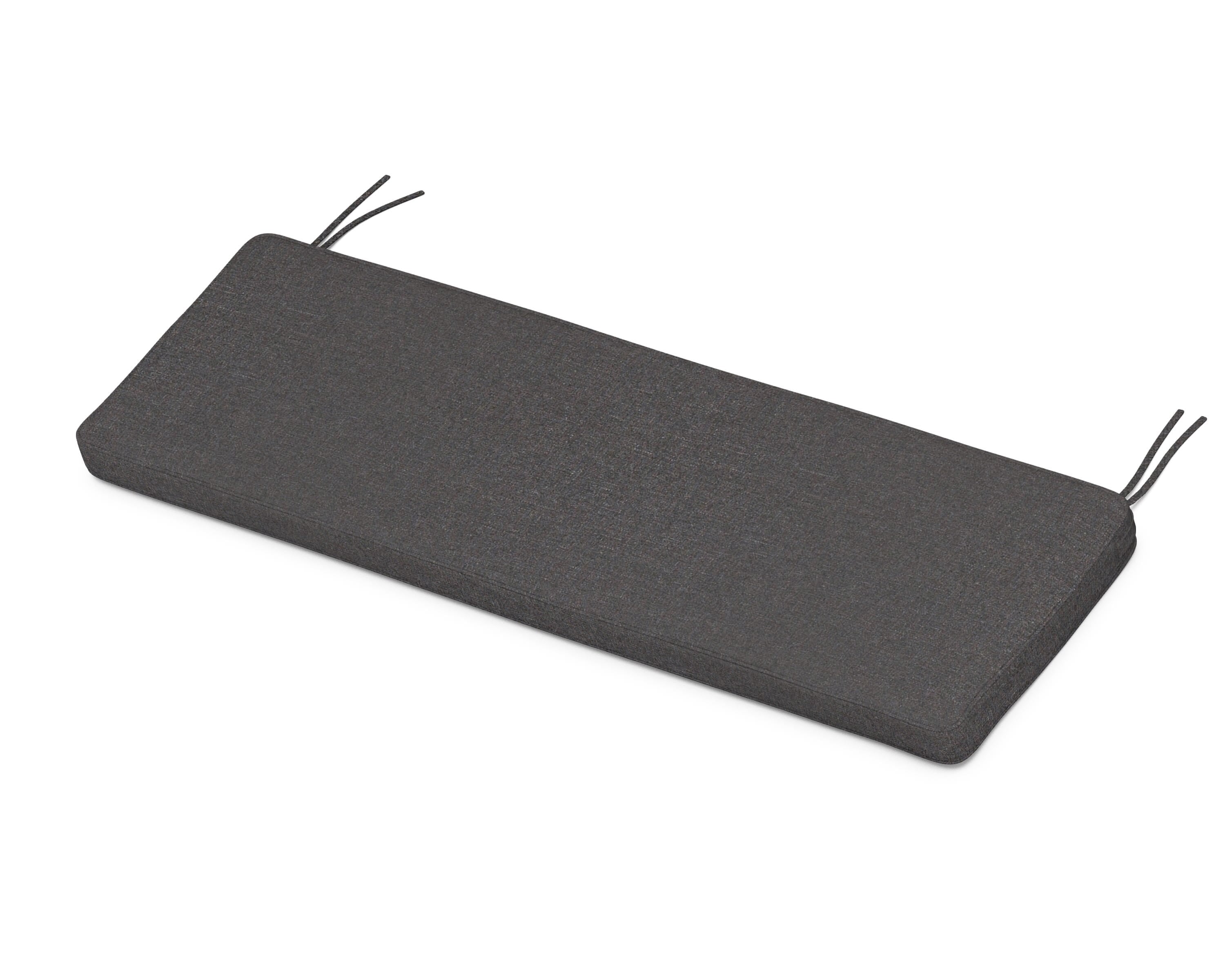 Martha Stewart by POLYWOOD® Chinoiserie Bench Seat Cushion in Ash Charcoal