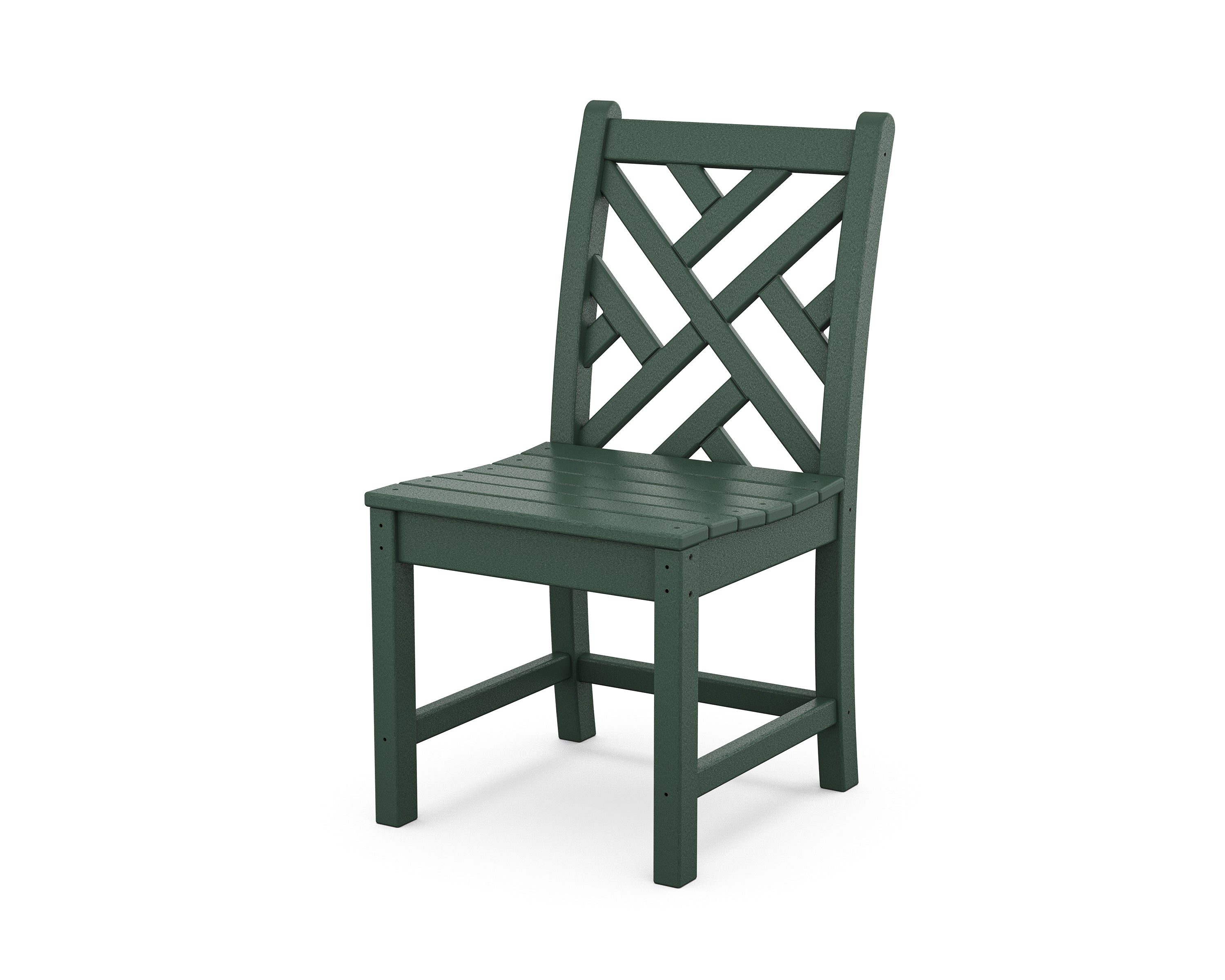 POLYWOOD® Chippendale Dining Side Chair in Green