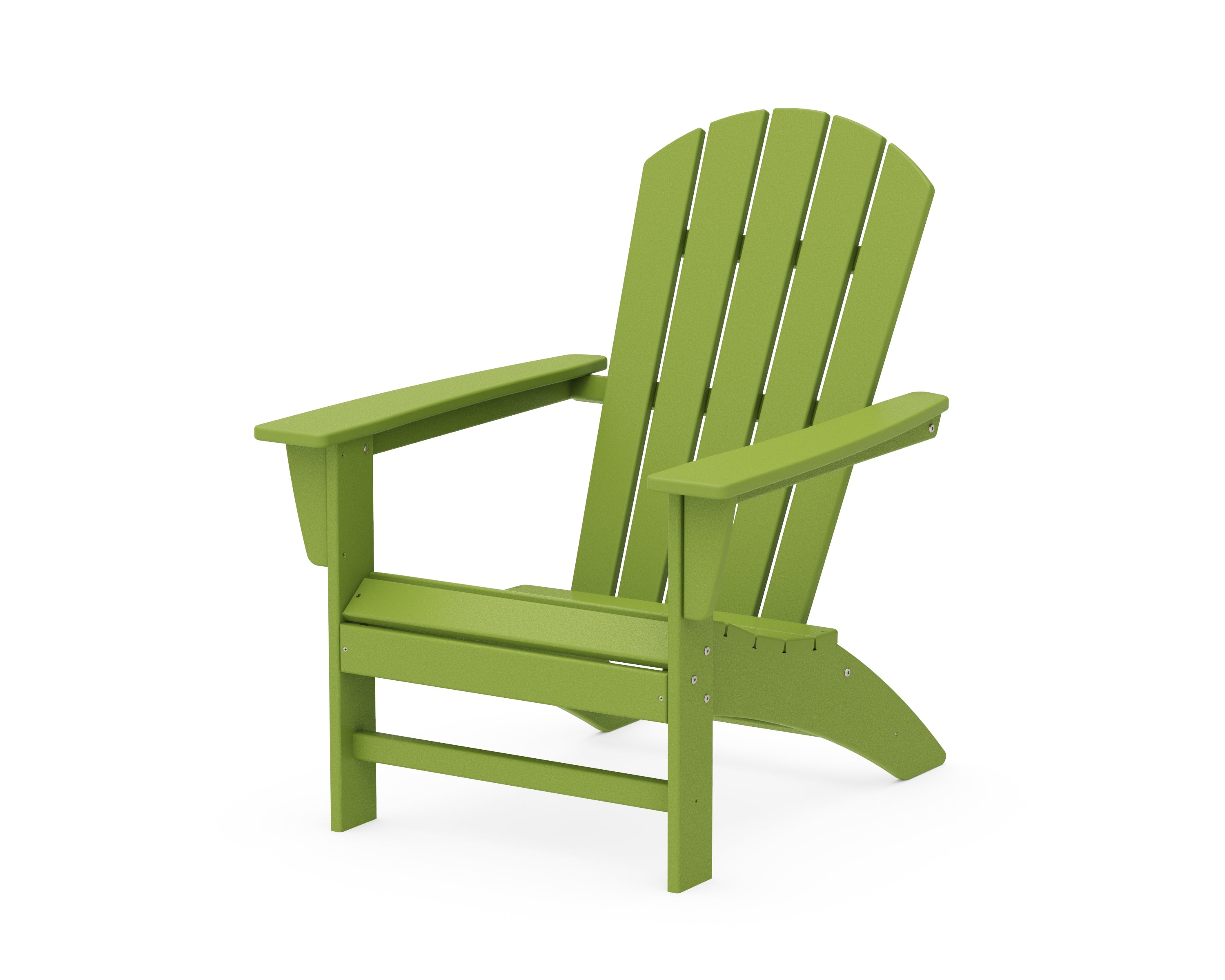 POLYWOOD® Nautical Adirondack Chair in Lime