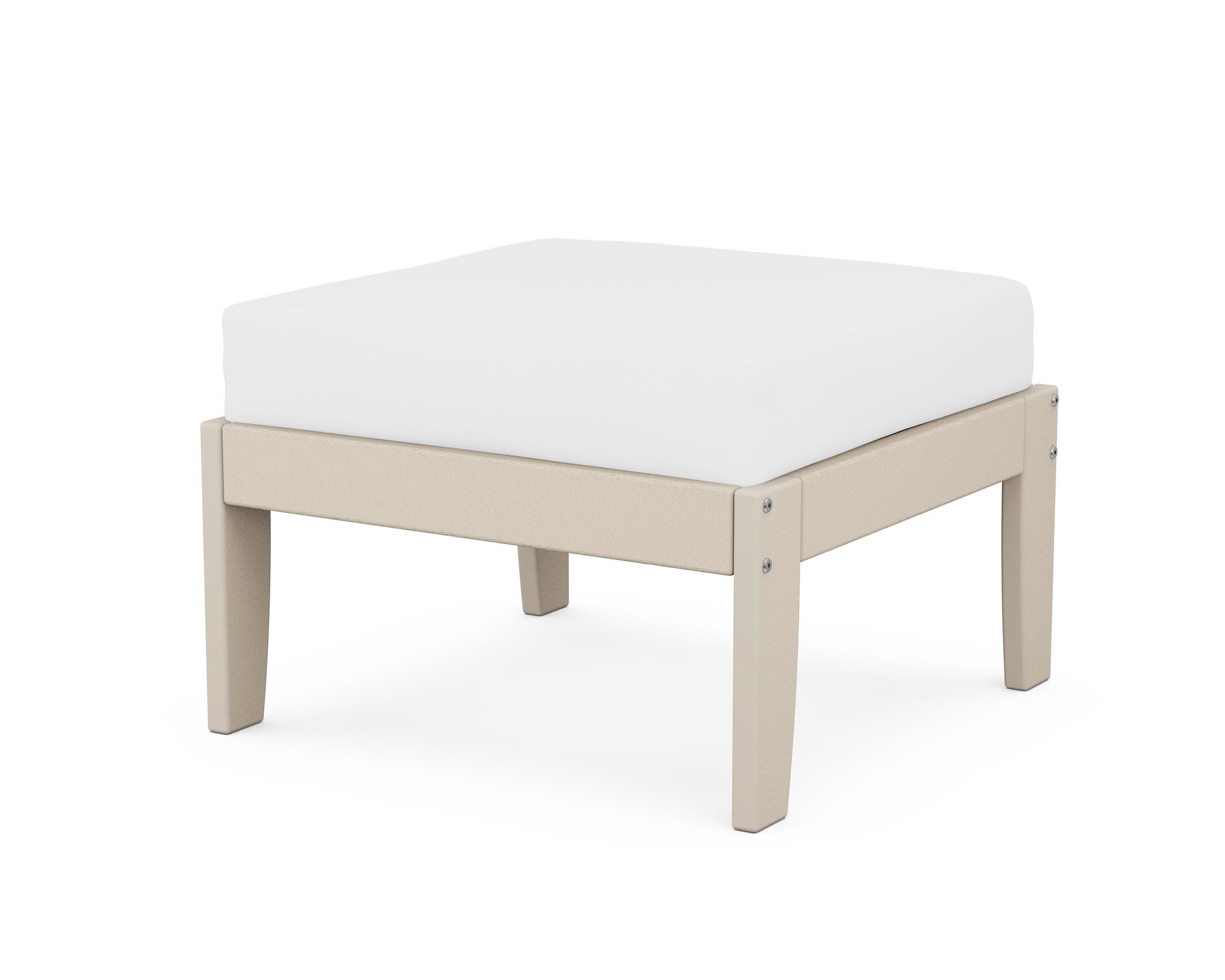 Unbranded Modular Ottoman - Classic in Sand / Natural