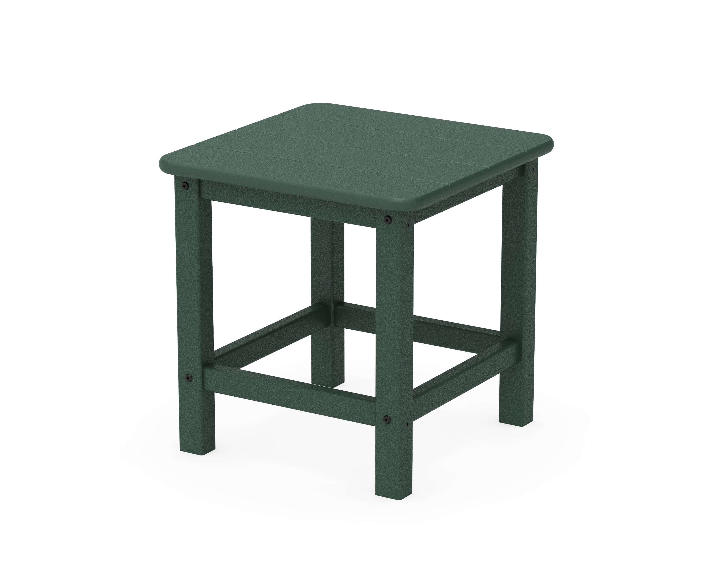 POLYWOOD® Seashell 18" Side Table in Green