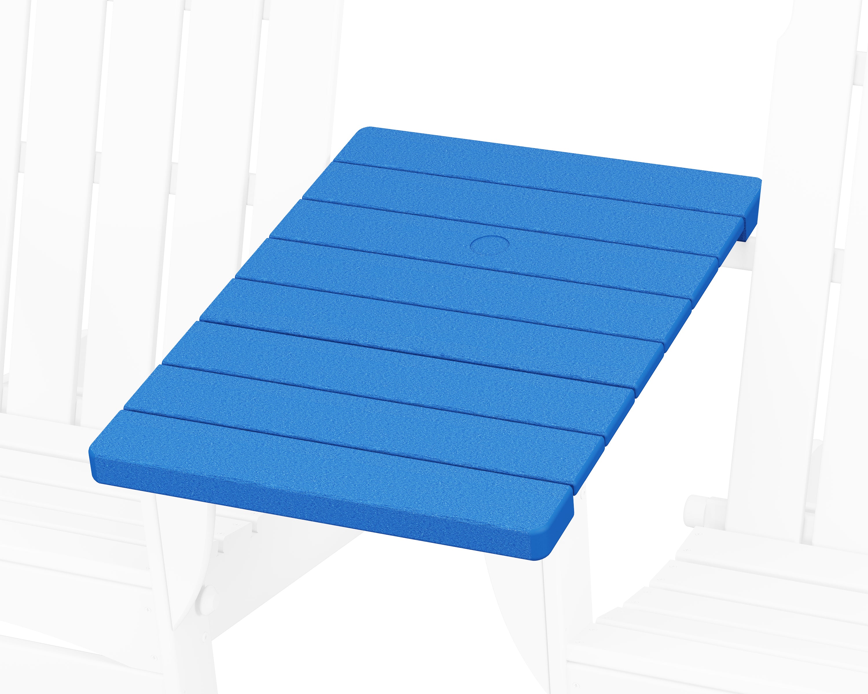 POLYWOOD® Classic Series Straight Adirondack Connecting Table in Pacific Blue