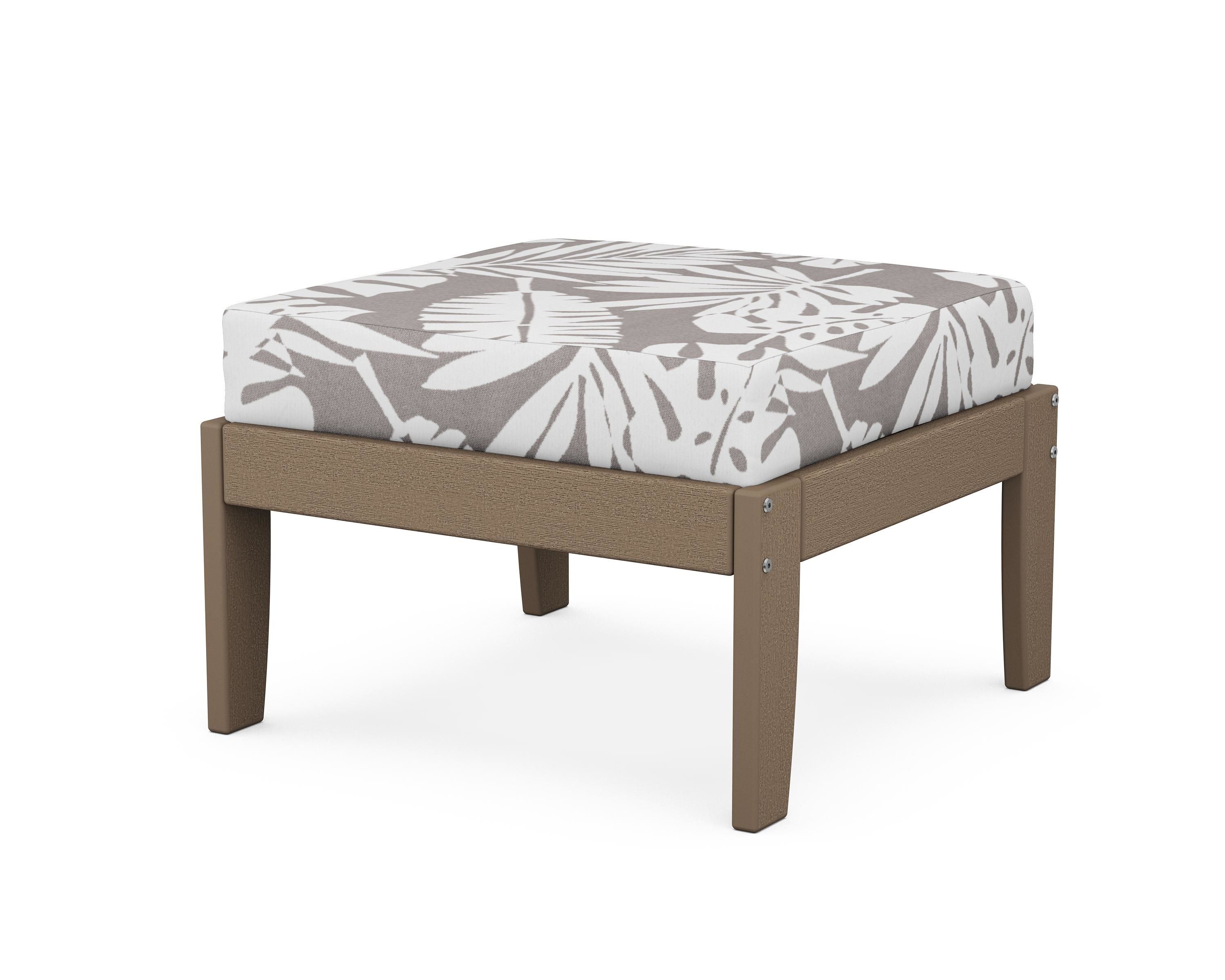 Unbranded Modular Ottoman - Classic in Vintage Sahara / Leaf Grey Mist