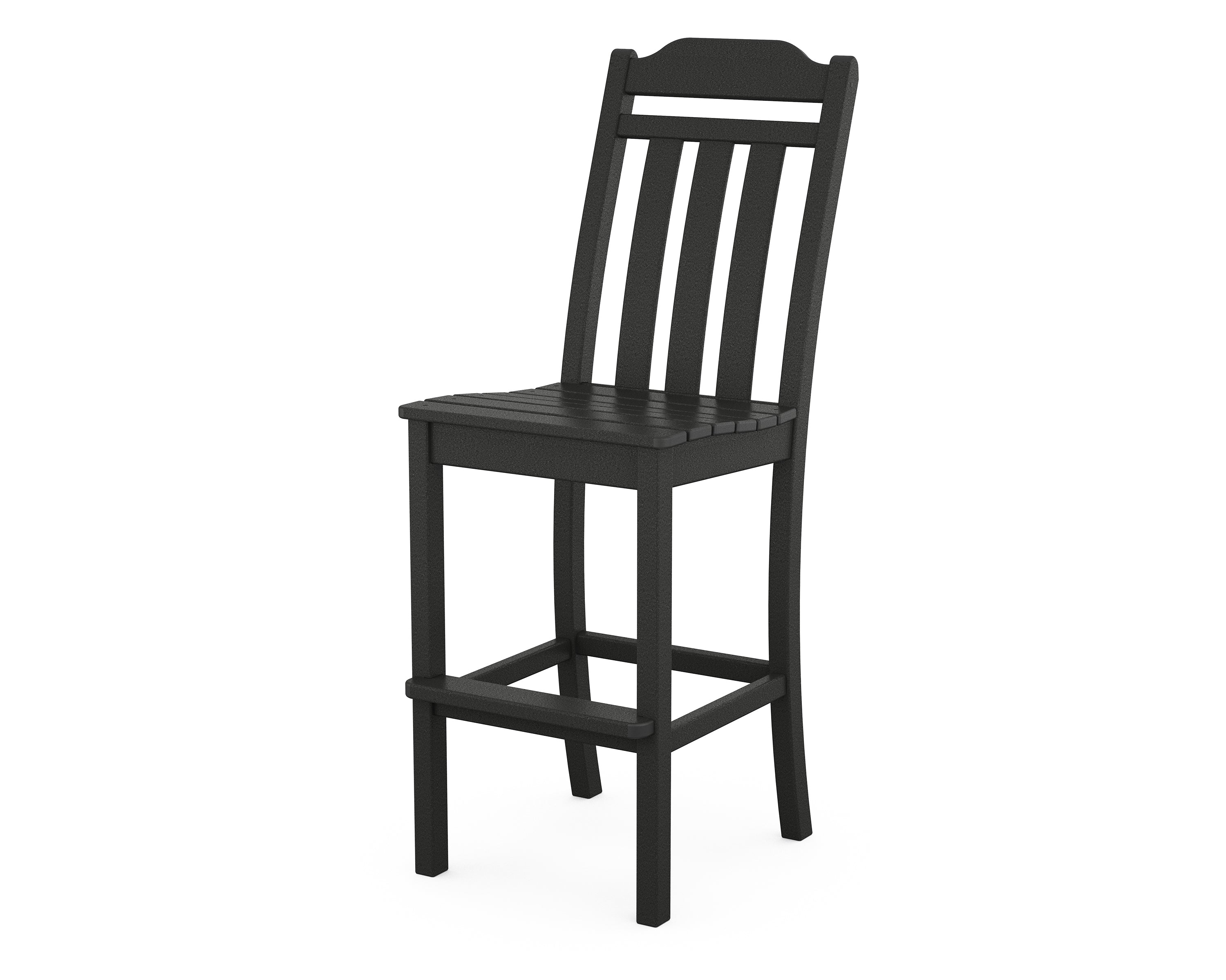 Country Living Cottage Bar Side Chair in Black