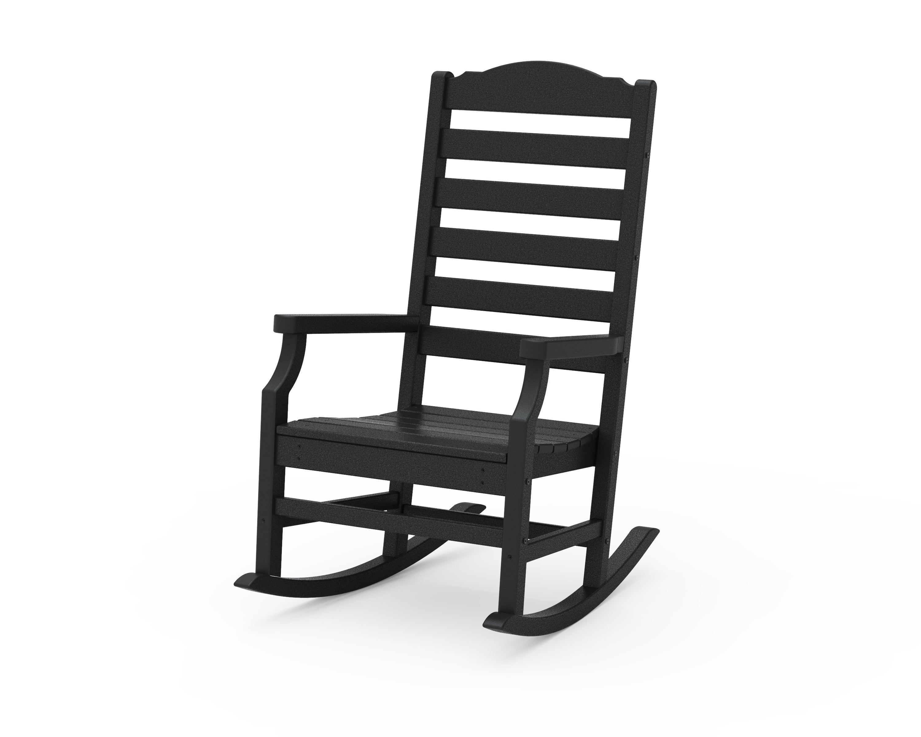 POLYWOOD® Savannah Rocking Chair in Black