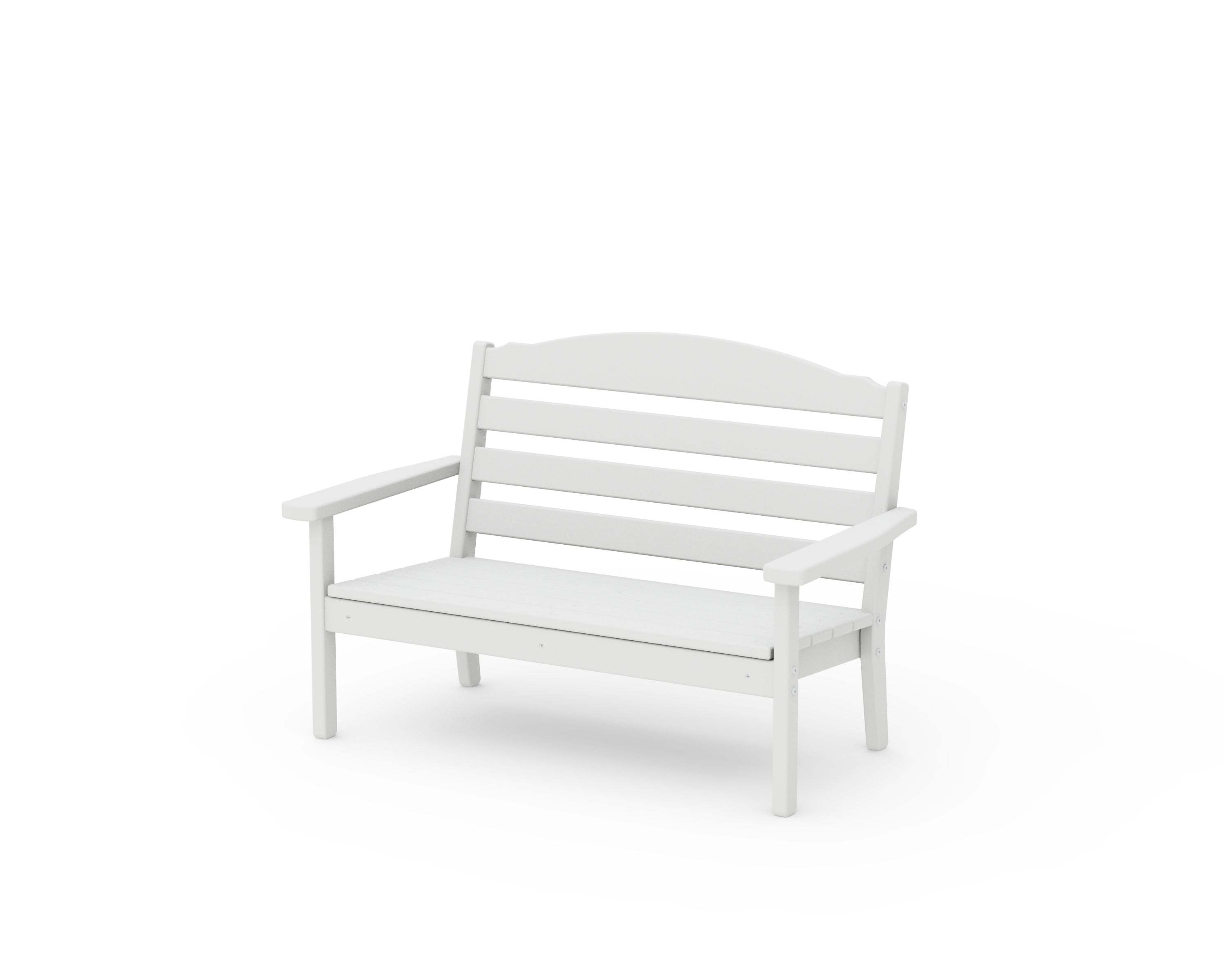 POLYWOOD® Savannah Kids Bench in White