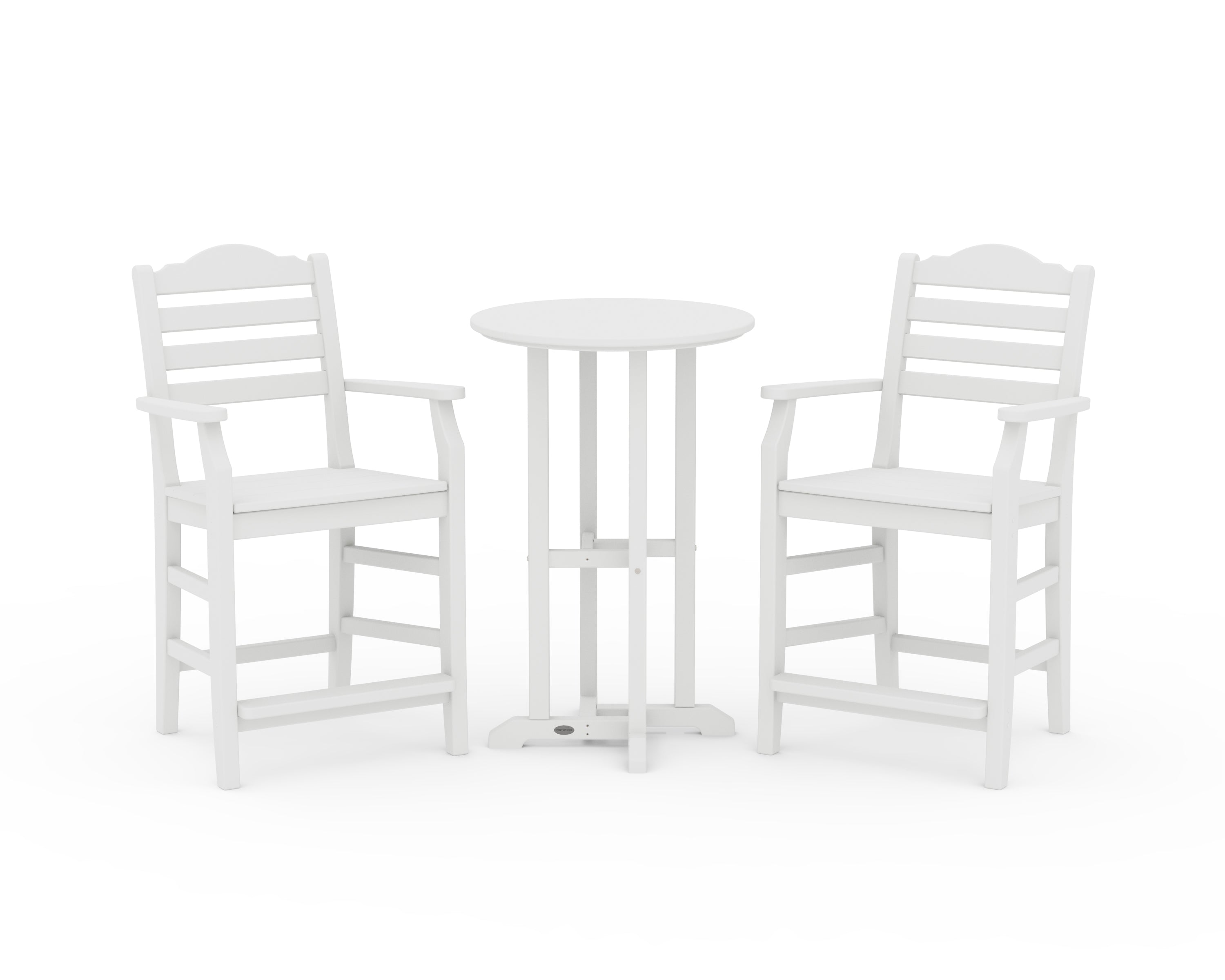 Draper James™ by POLYWOOD® Savannah 3-Piece Farmhouse Counter Set in White