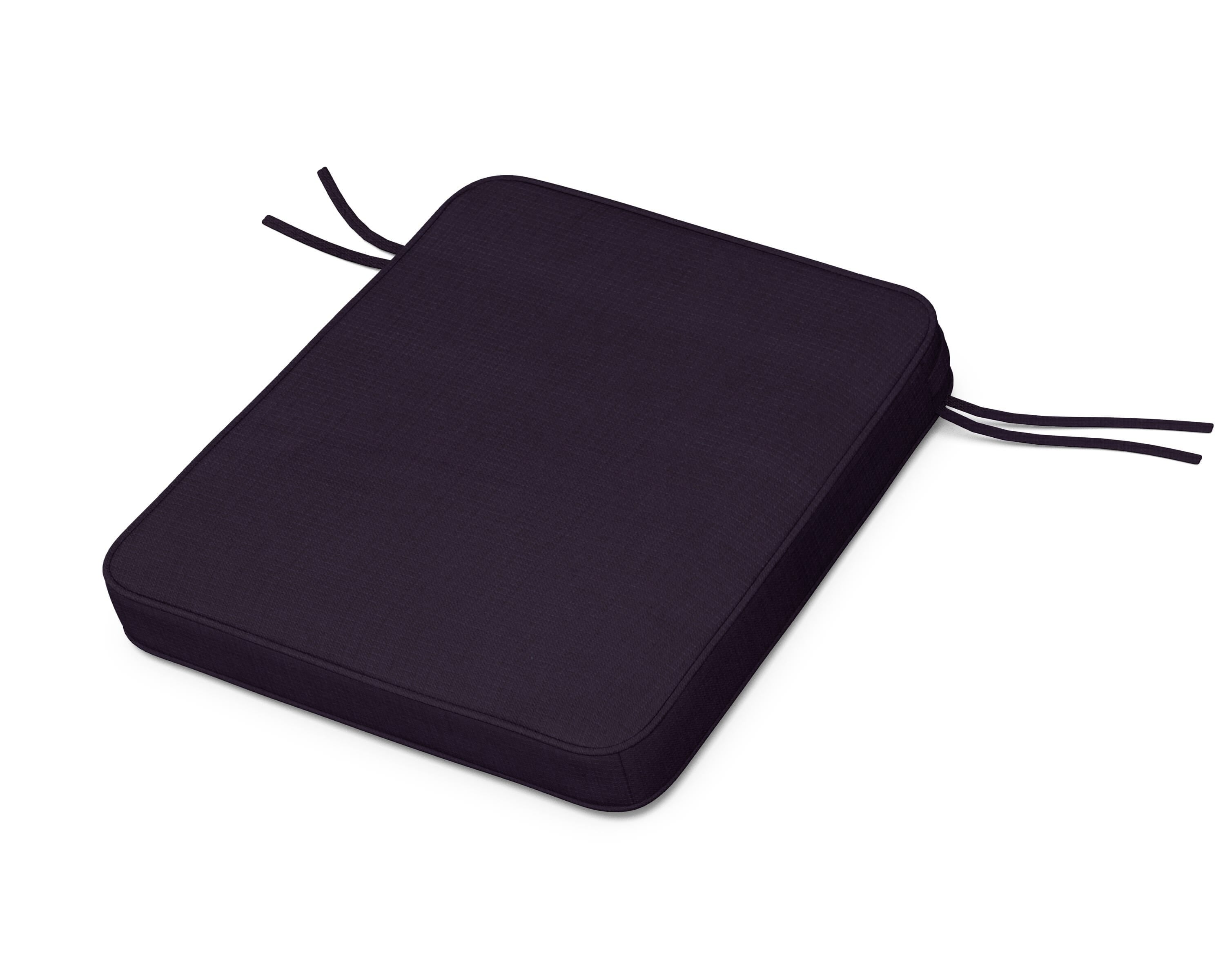 Martha Stewart by POLYWOOD® Chinoiserie Rocker Seat Cushion in Navy Linen