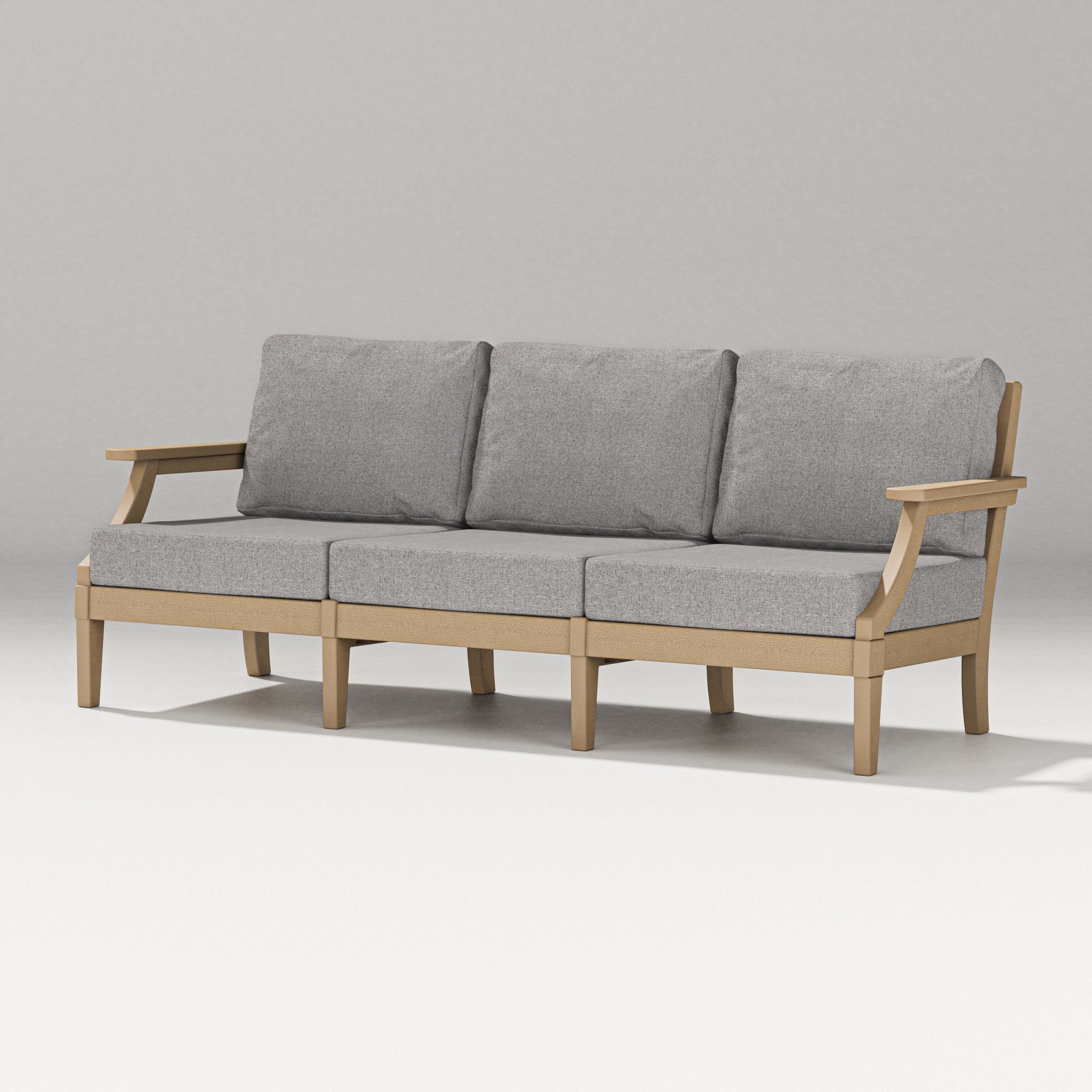 PW Designer Series Estate Sofa in Vintage Sahara / Grey Mist