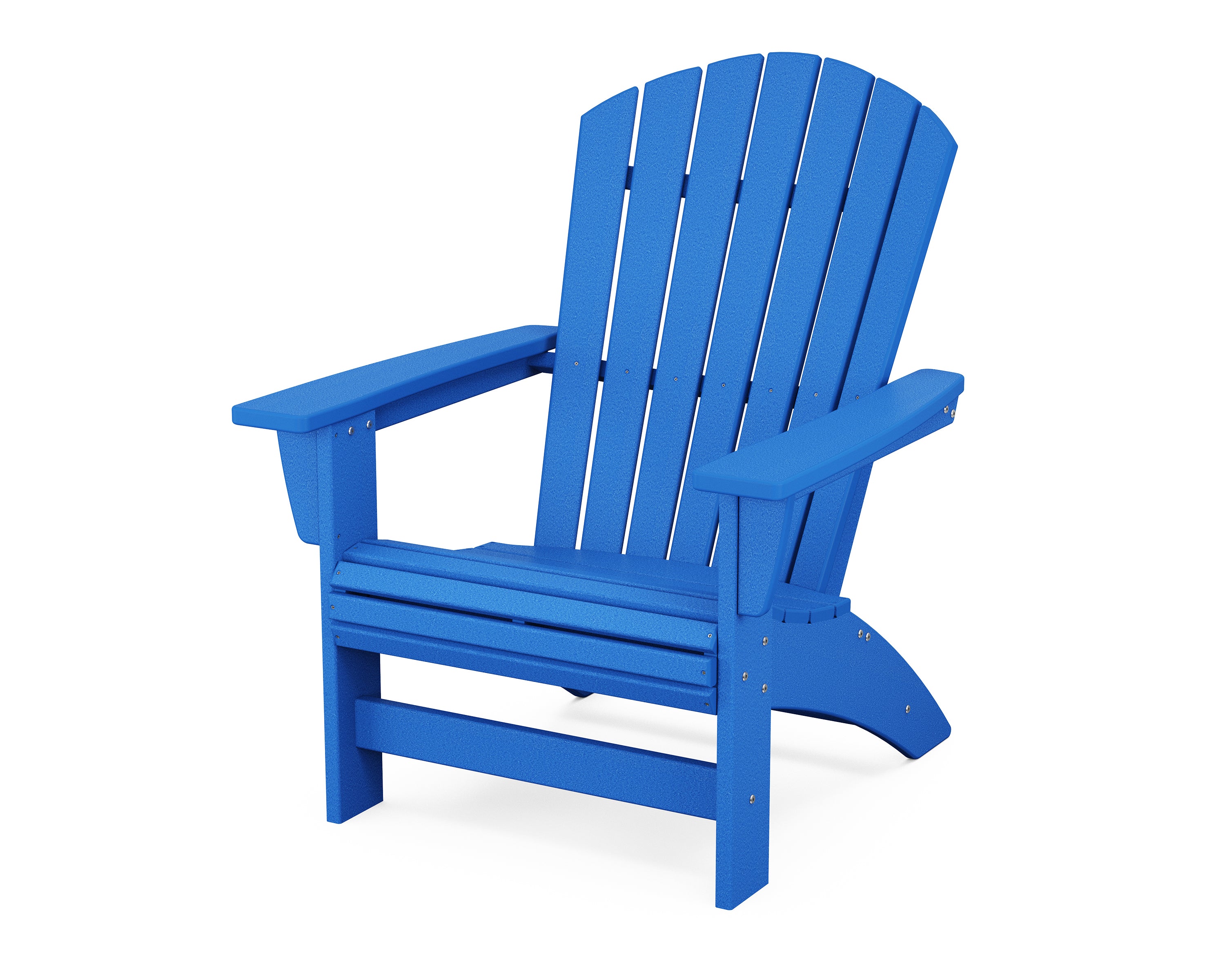 POLYWOOD® Nautical Grand Adirondack Chair in Pacific Blue