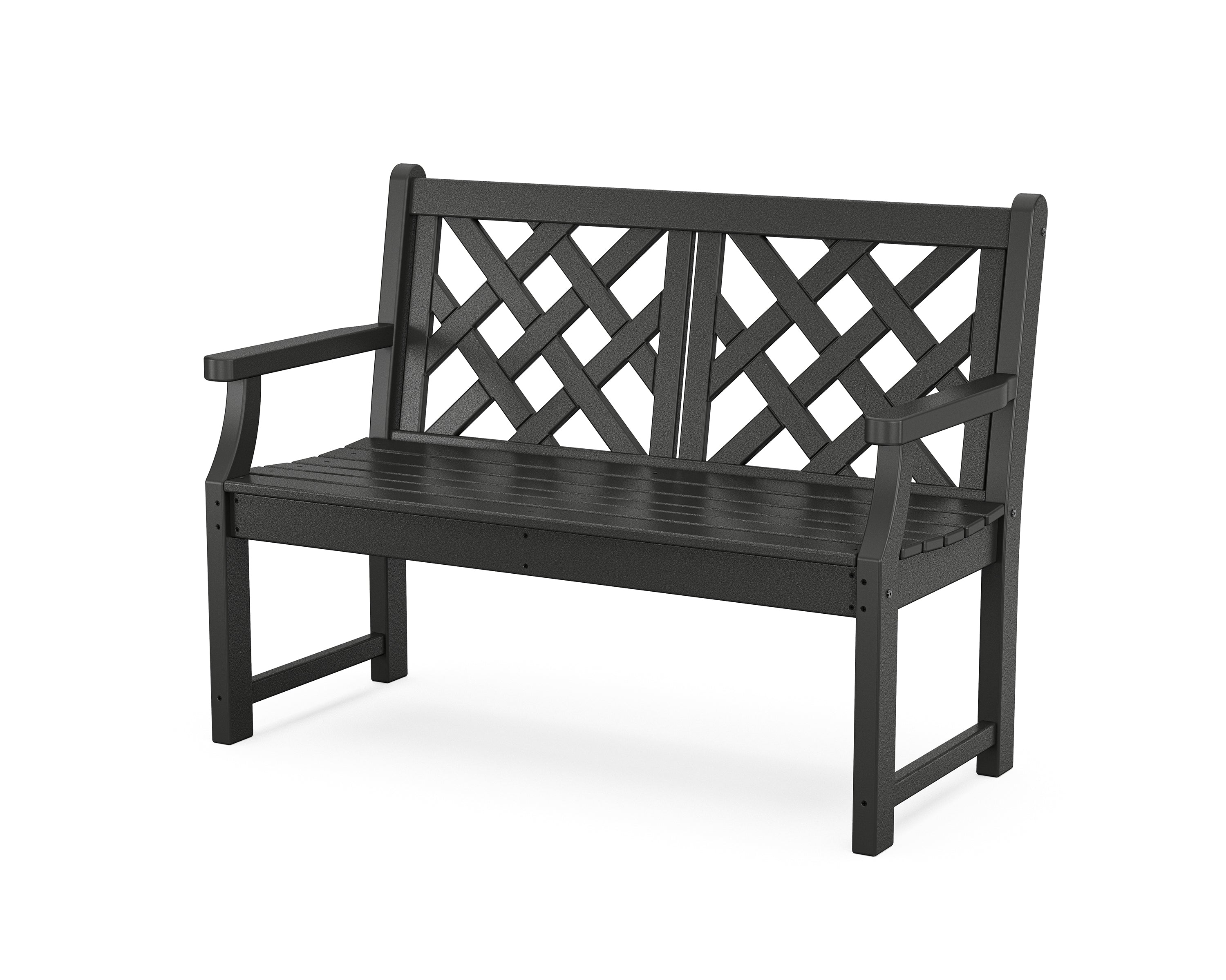 Country Living Wovendale 48" Bench in Black