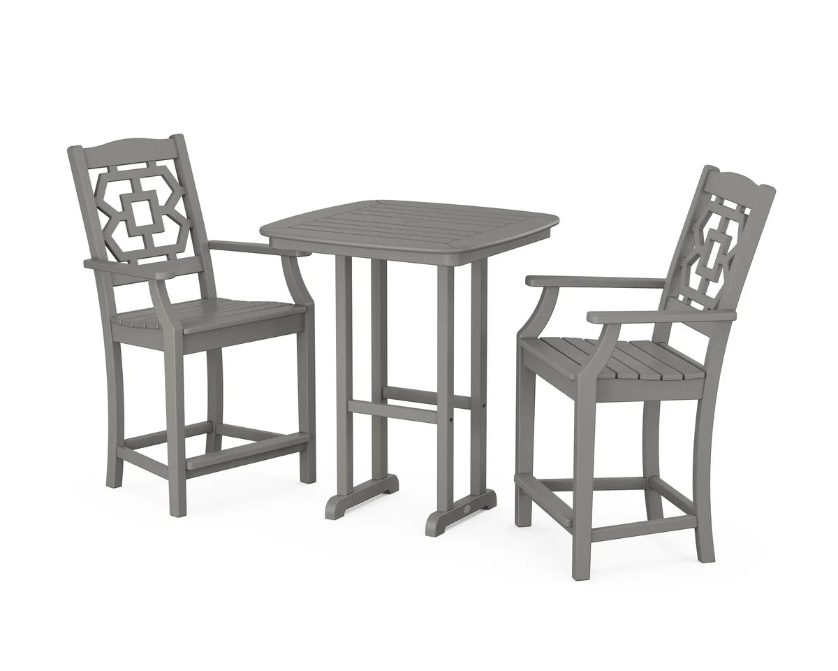 Chinoiserie 3-Piece Counter Set