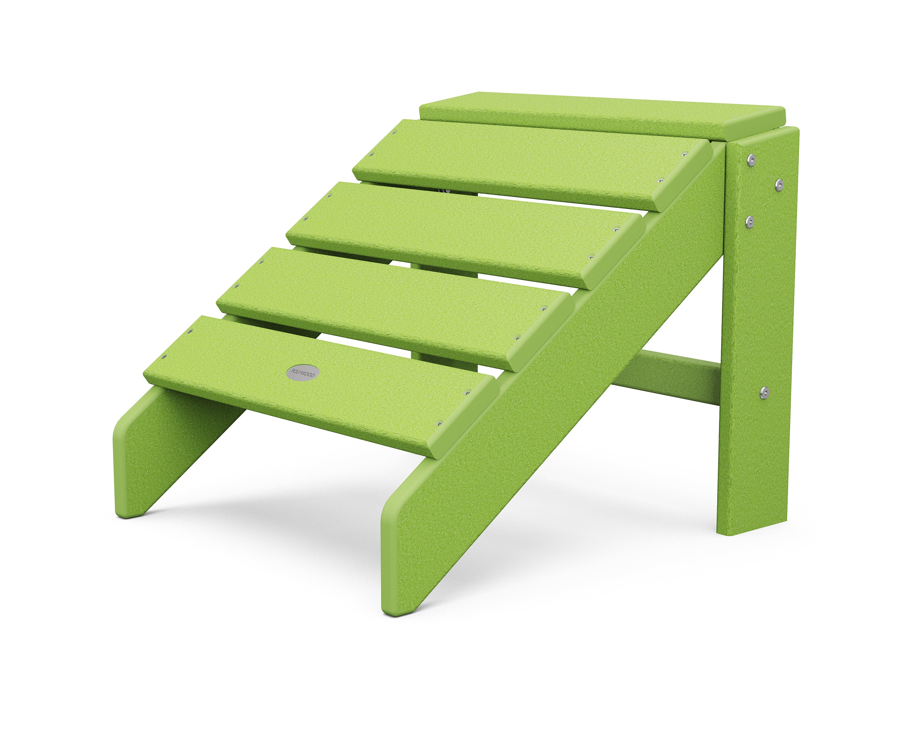 POLYWOOD® South Beach Ottoman in Lime