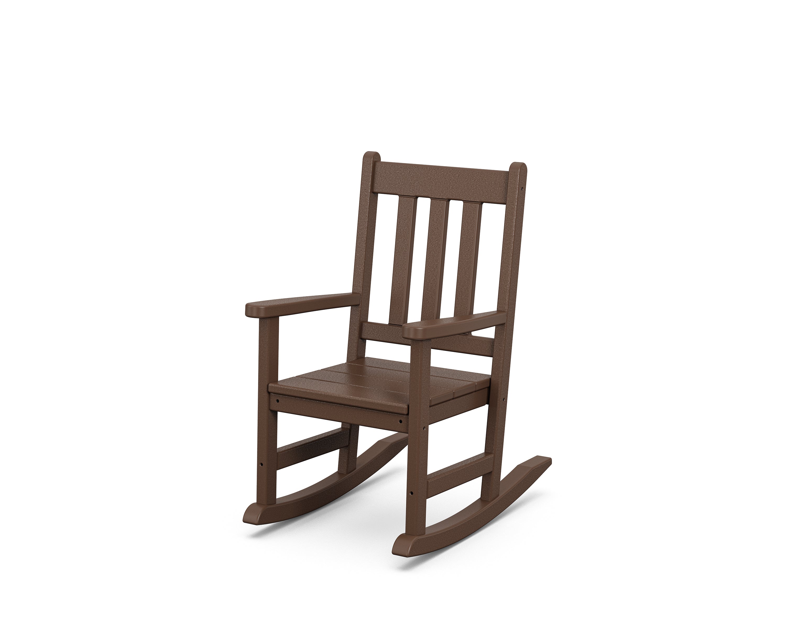 POLYWOOD® Kids Vineyard Rocking Chair in Mahogany