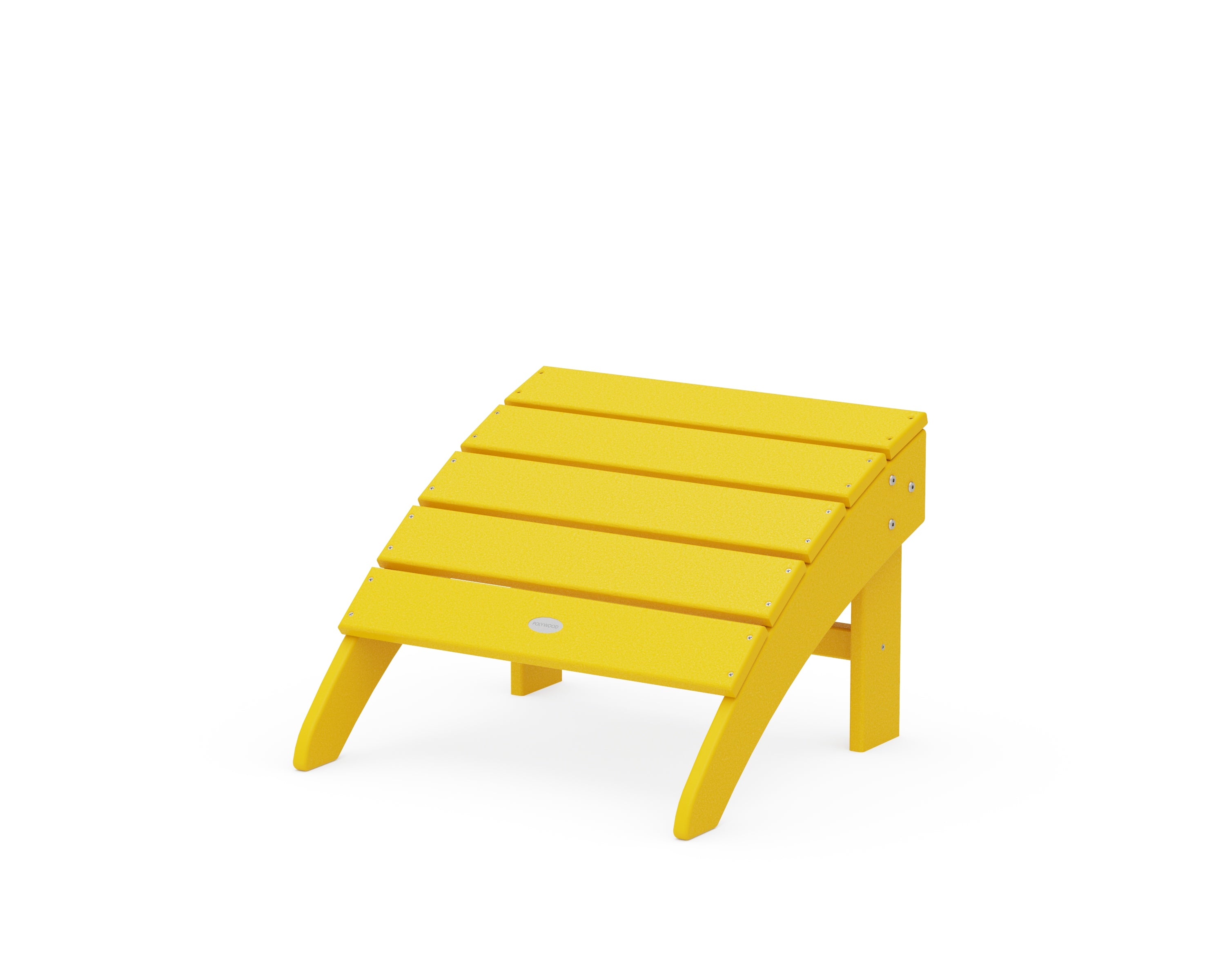 POLYWOOD® Palm Coast Ottoman in Lemon