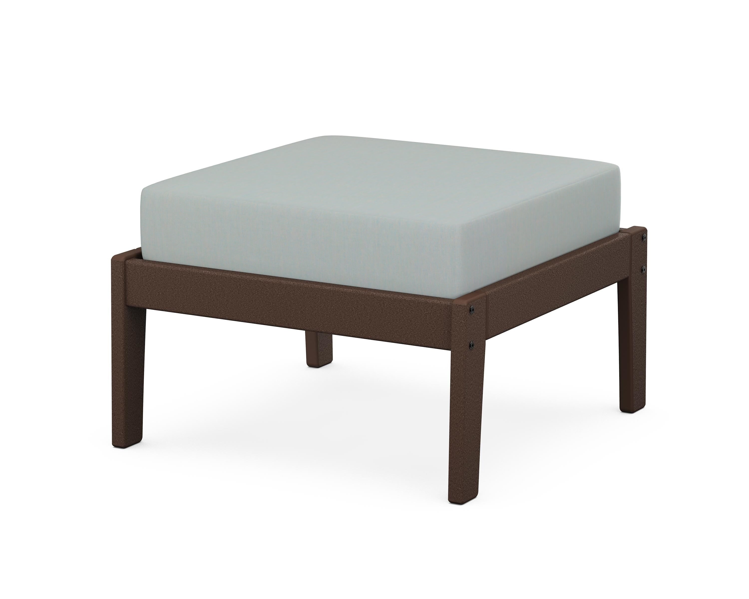 Unbranded Deep Seating Ottoman in Mahogany / Spa