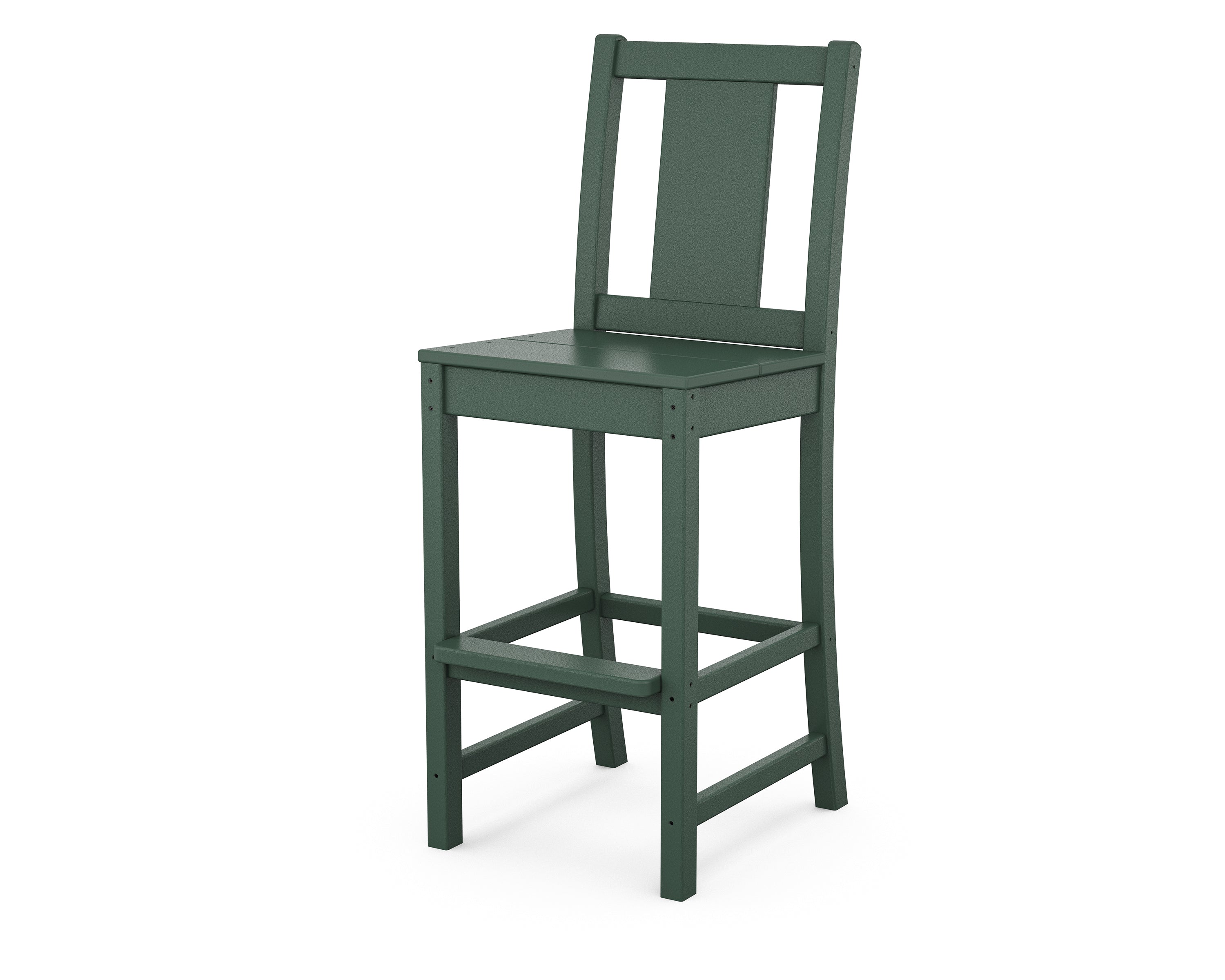 POLYWOOD® Prairie Bar Side Chair in Green