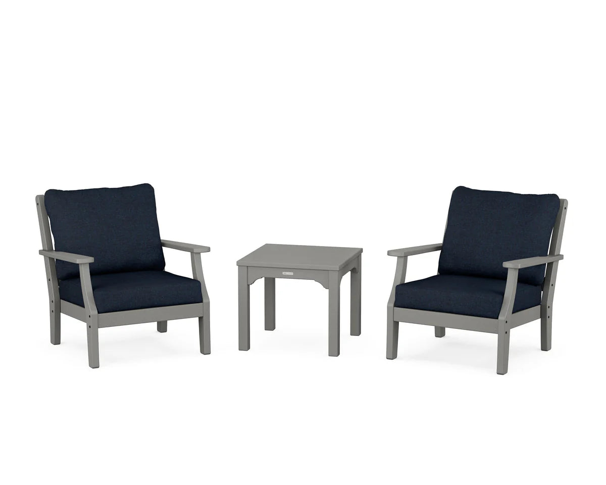 Chinoiserie 3-Piece Deep Seating Set
